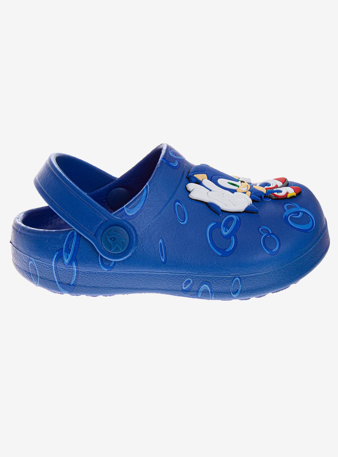 Sonic The Hedgehog Toddler & Boys Dual Sizes Clogs, , hi-res
