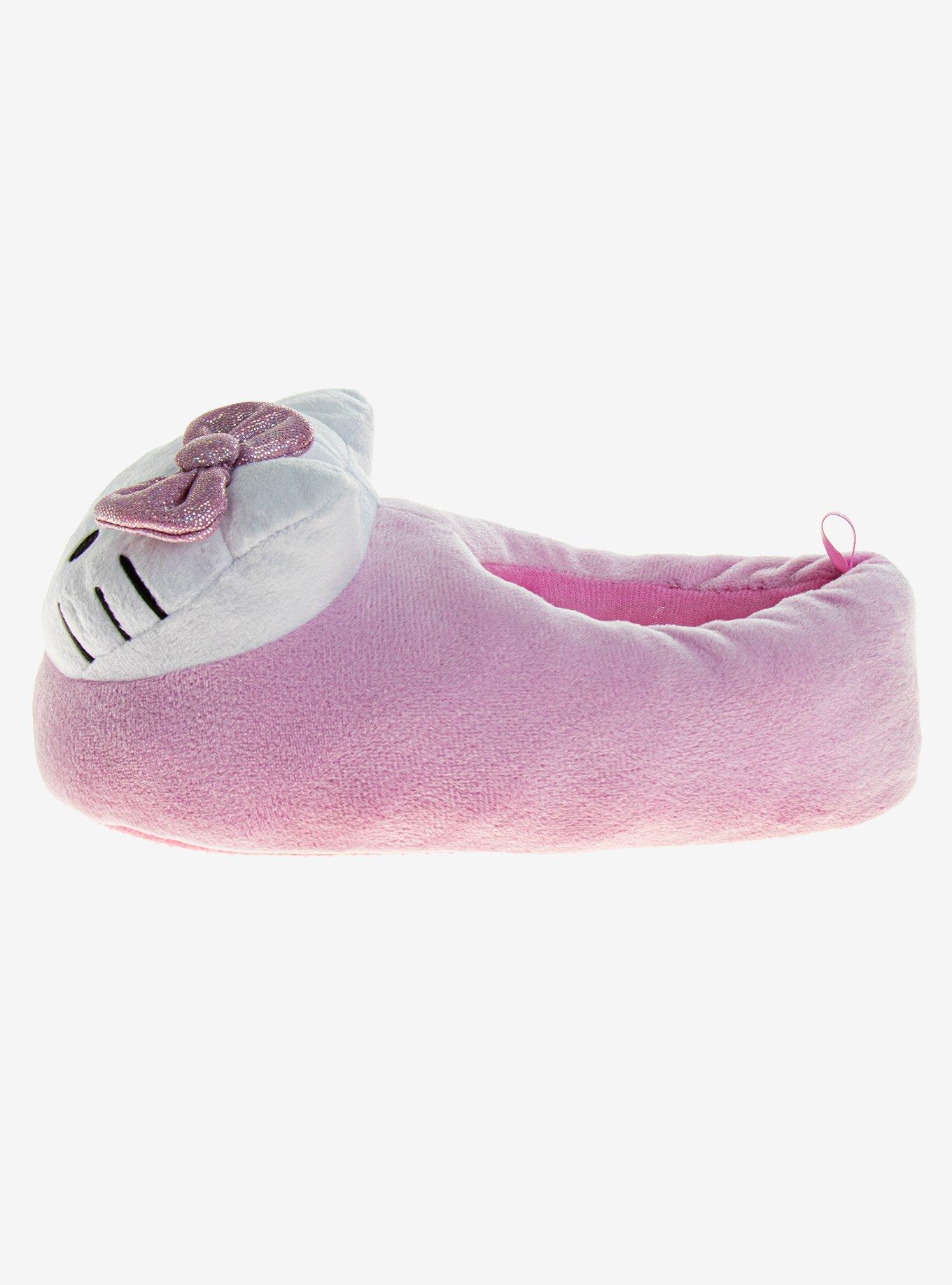 Hello Kitty Dual Sizes 3D Girls Slippers, PINK, alternate