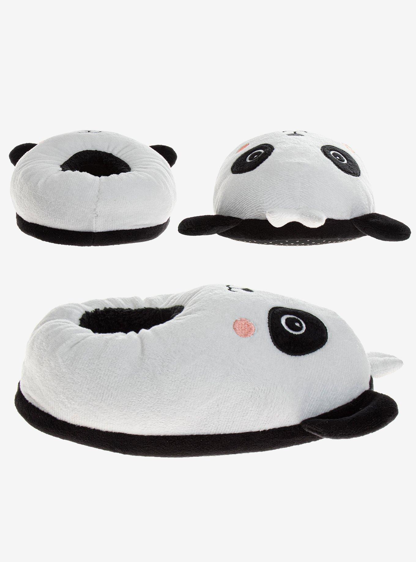 Panda Girls Comfy Slippers, BRIGHT WHITE, alternate