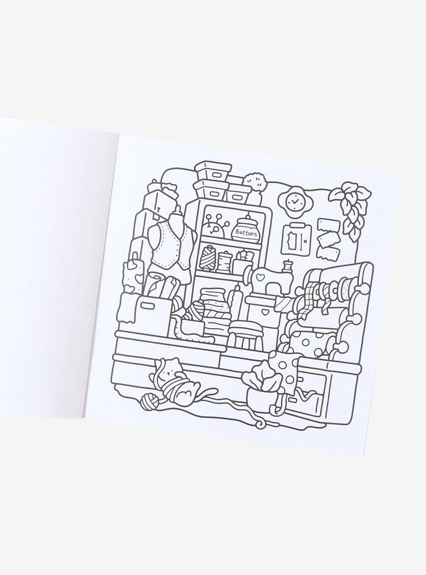 Coco Wyo Cozy Corner Coloring Book, , hi-res