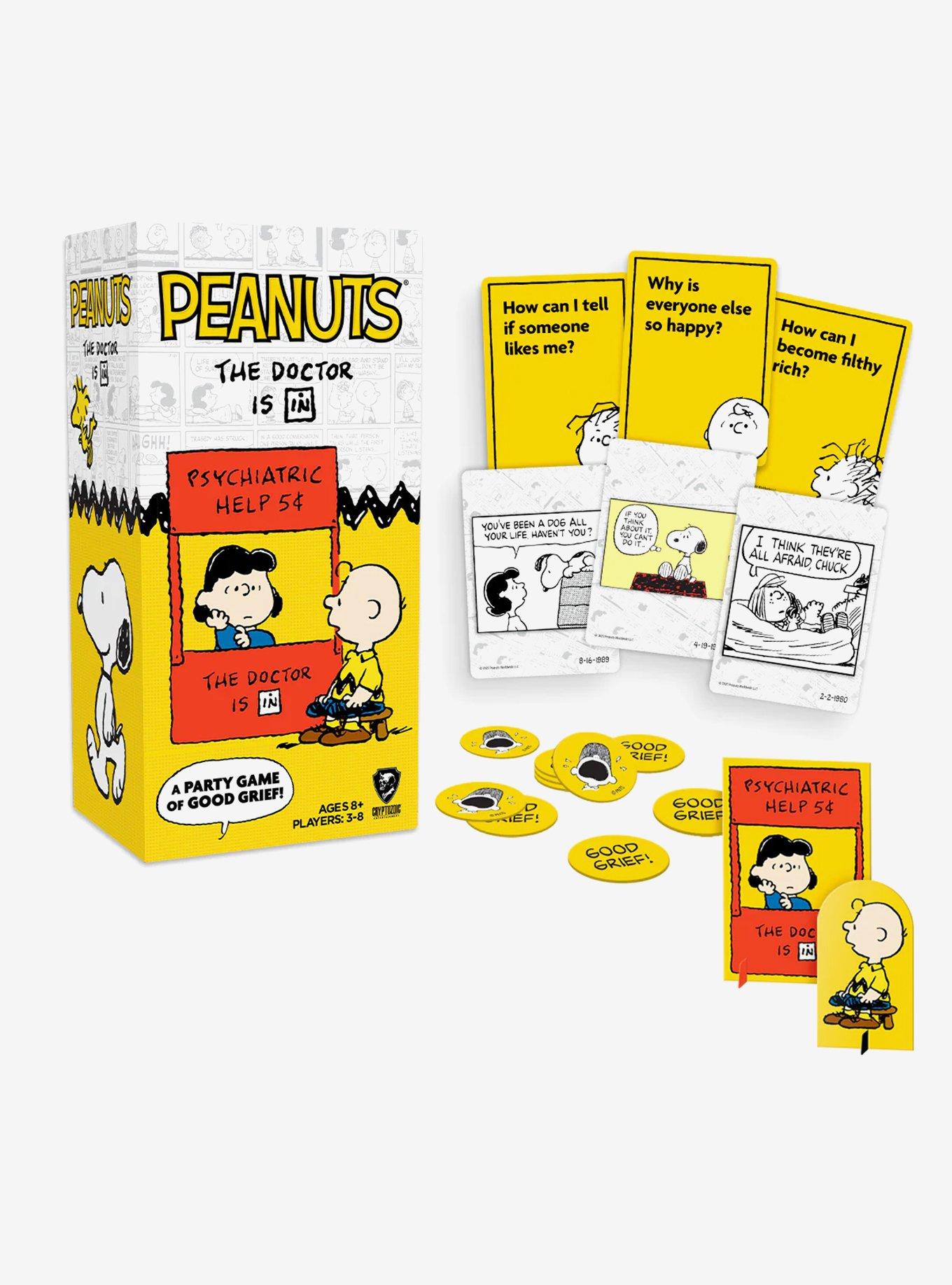 Peanuts The Doctor Is In Card Game, , hi-res