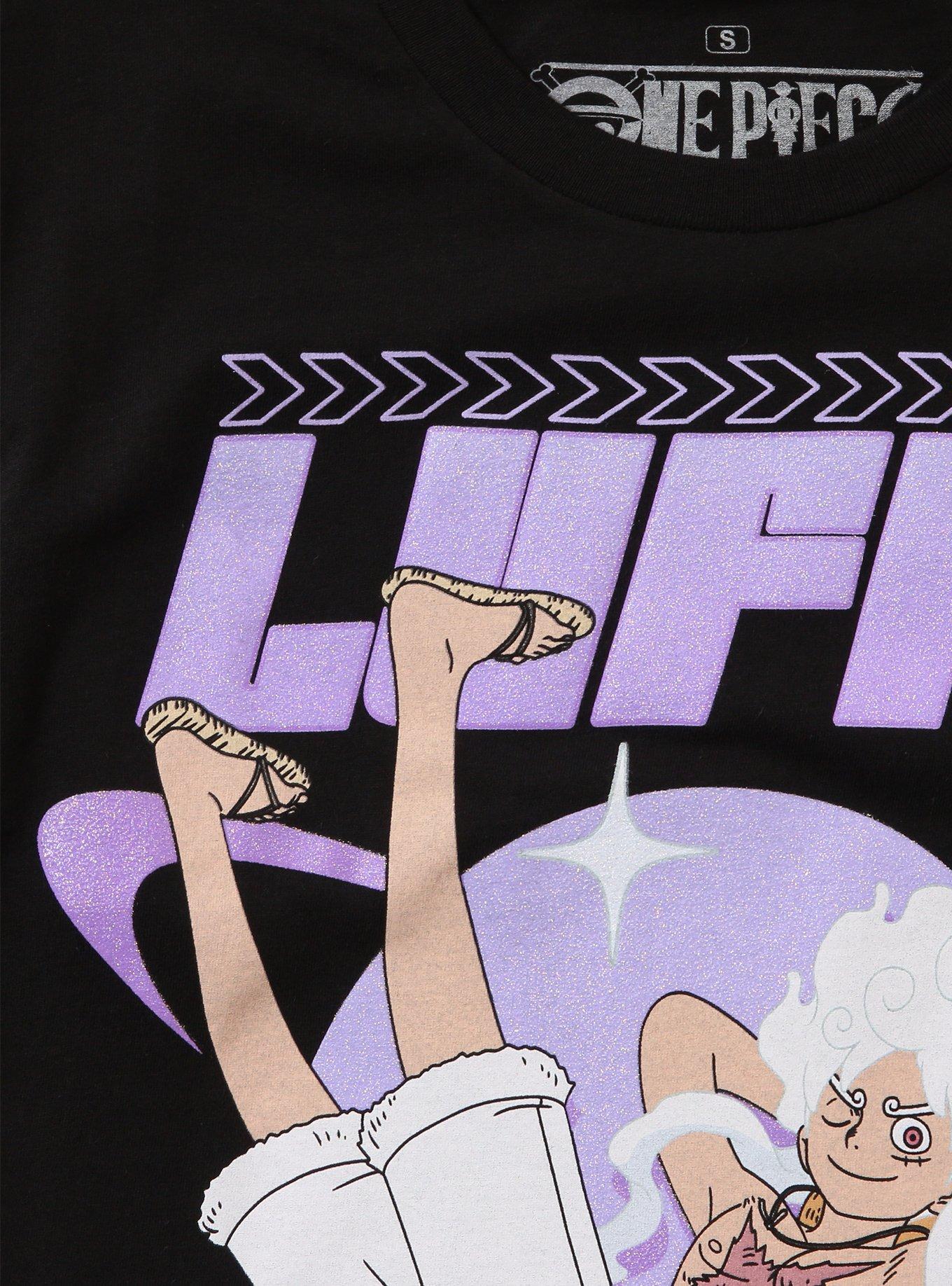 One Piece Luffy Gear 5 Glitter Girls T-Shirt, , hi-res