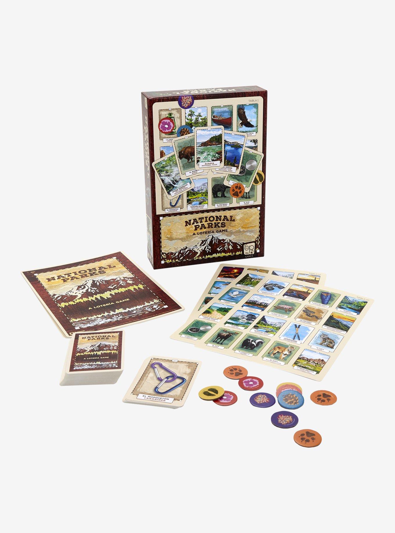 National Parks Loter&iacute;a Game, , alternate