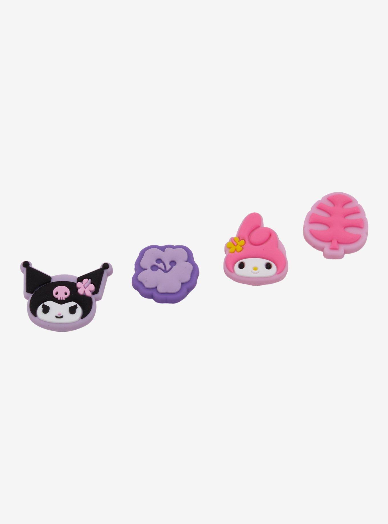 Sonix Sanrio Kuromi & My Melody Floral Game Controller Thumb Grip Covers, , alternate