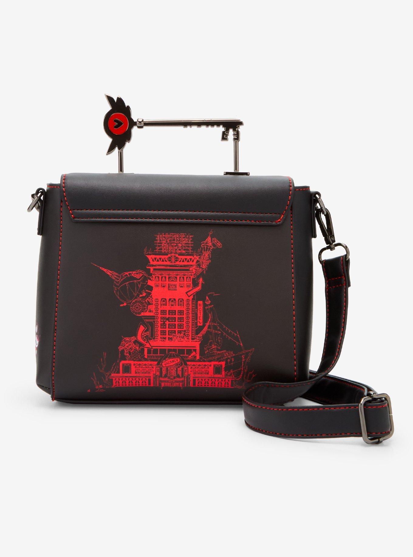 Hazbin Hotel Character Key Crossbody Bag, , alternate