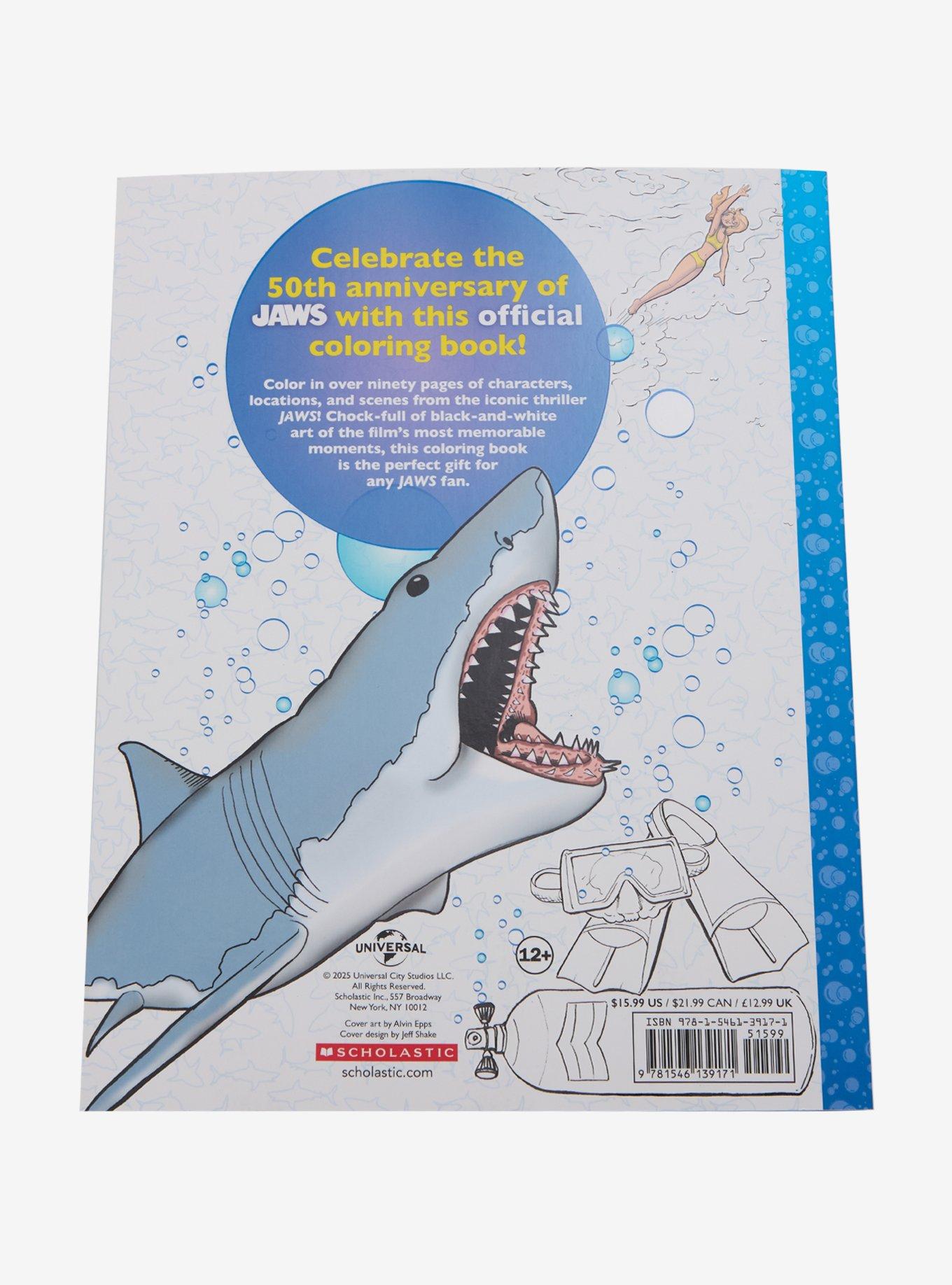Jaws Official Coloring Book, , alternate