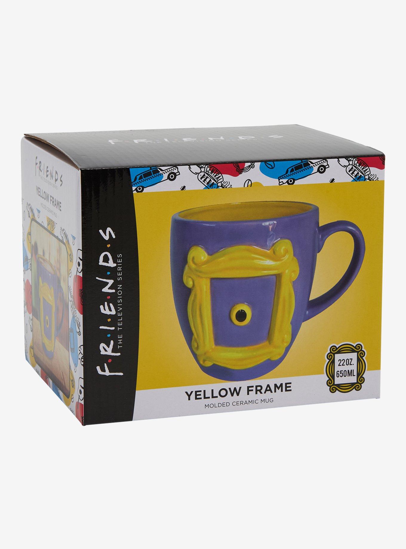 Friends Yellow Frame Molded Mug, , alternate