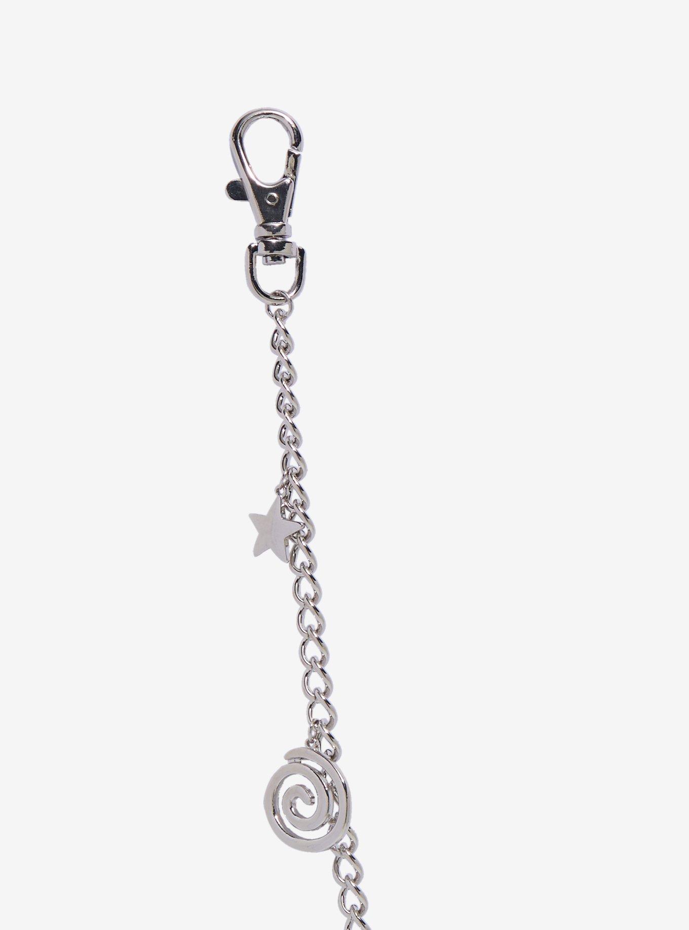 Swirl & Star 18 Inch Wallet Chain, , hi-res