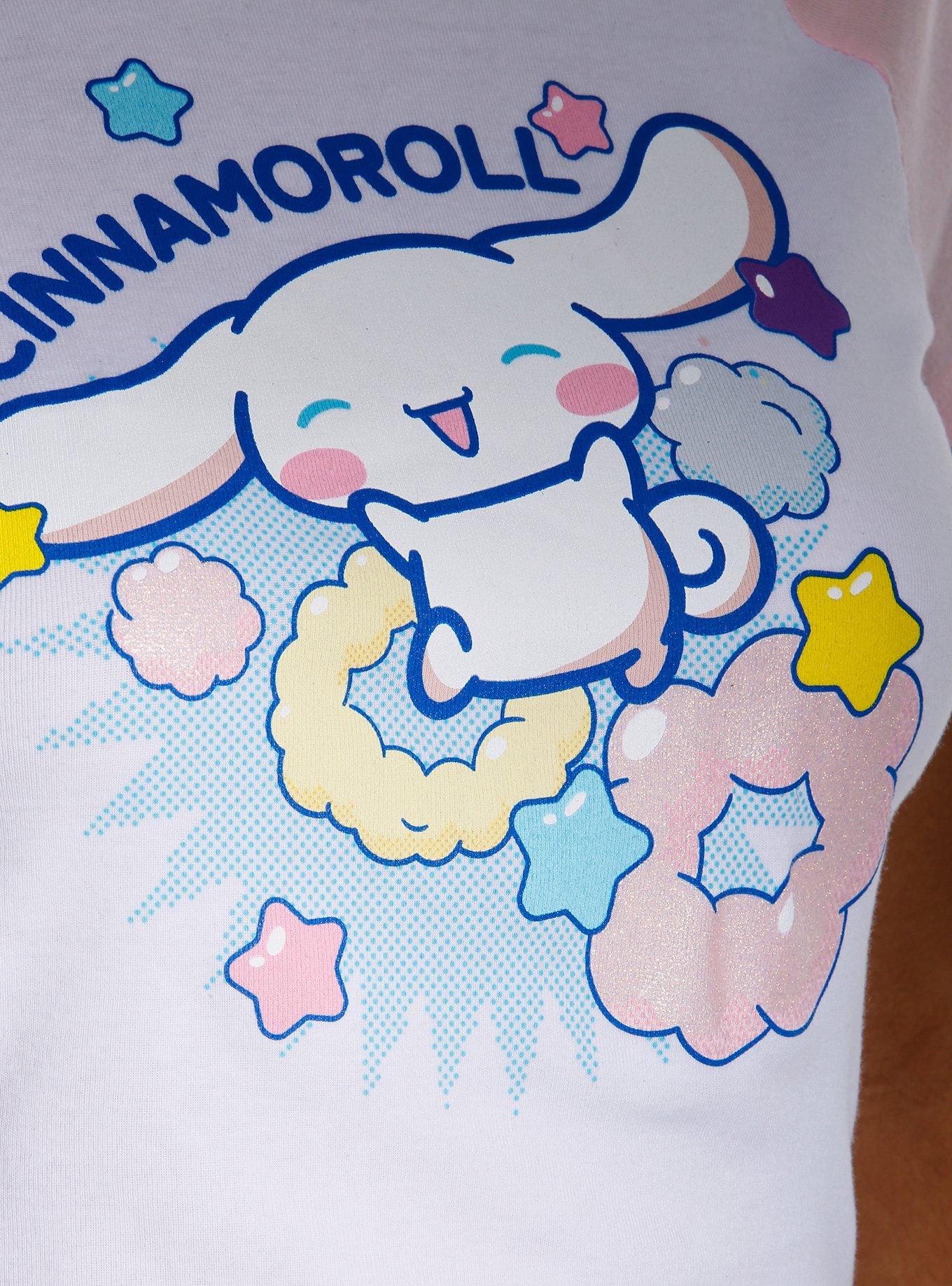 Cinnamoroll 40th Character Ranking Girls Raglan Baby T-Shirt, MULTI, alternate