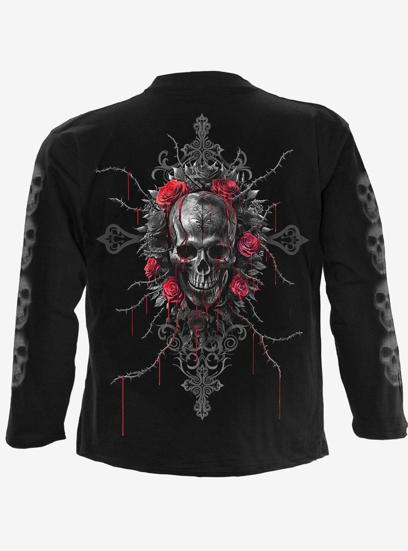 Love Is Dead Long Sleeve T-Shirt, BLACK, alternate