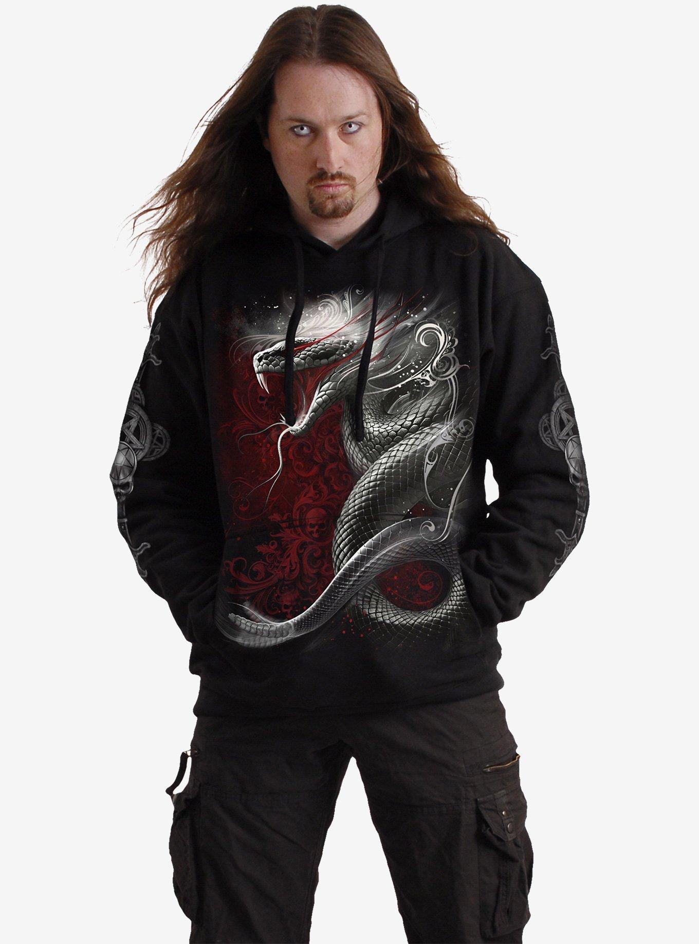 Gothic Serpent Hoodie, , hi-res