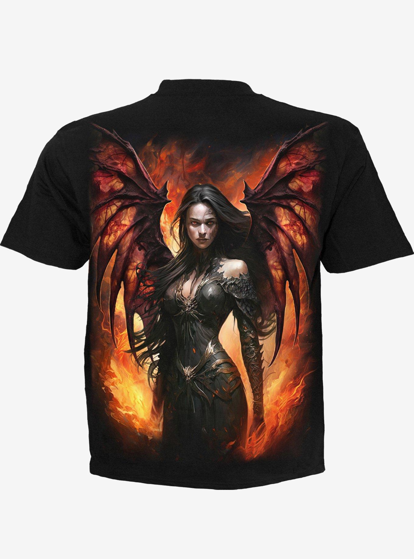 Draco Queen T-Shirt, BLACK, alternate