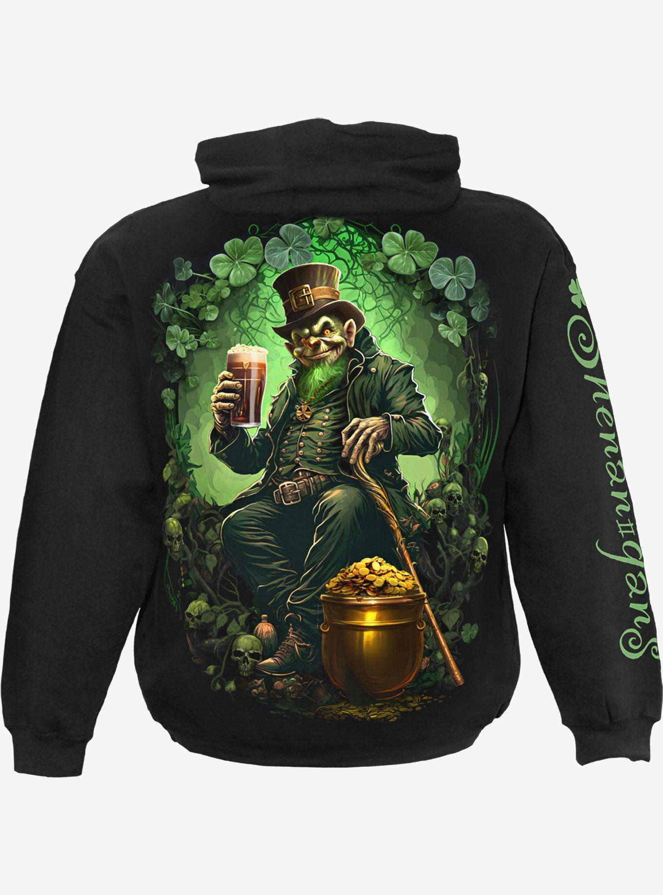 Shenanigans Hoodie, BLACK, alternate