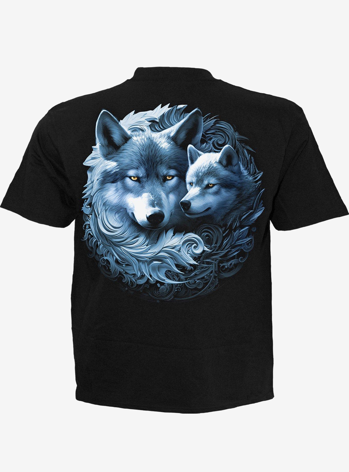 Wolf Guardian T-Shirt, BLACK, alternate