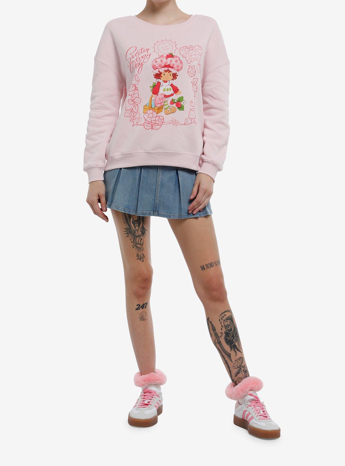 Strawberry Shortcake Sweeter Every Day Girls Sweatshirt, , hi-res