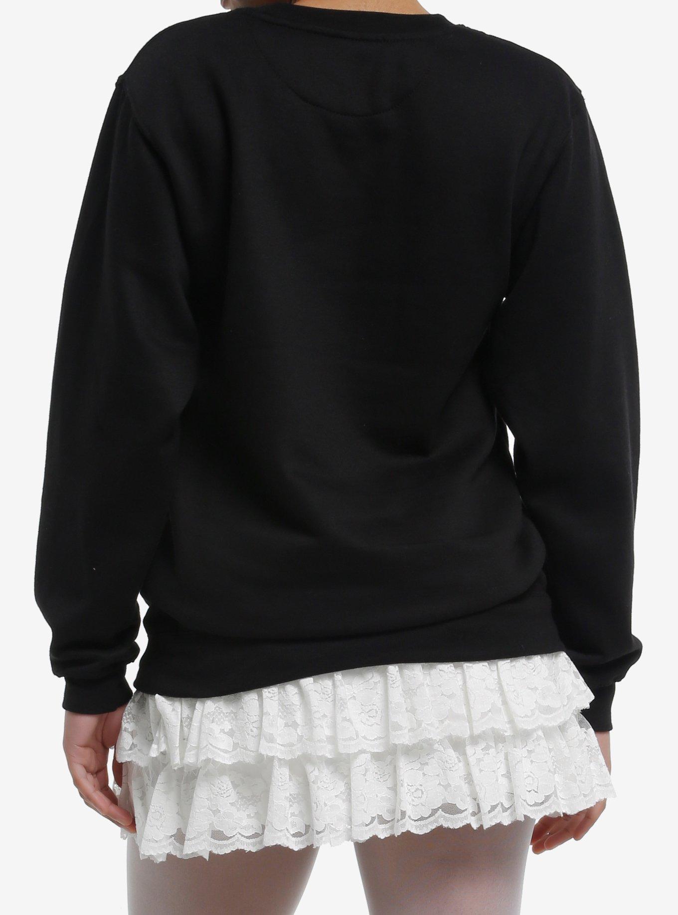 Black Butler Duo Black & White Girls Sweatshirt, MULTI, alternate