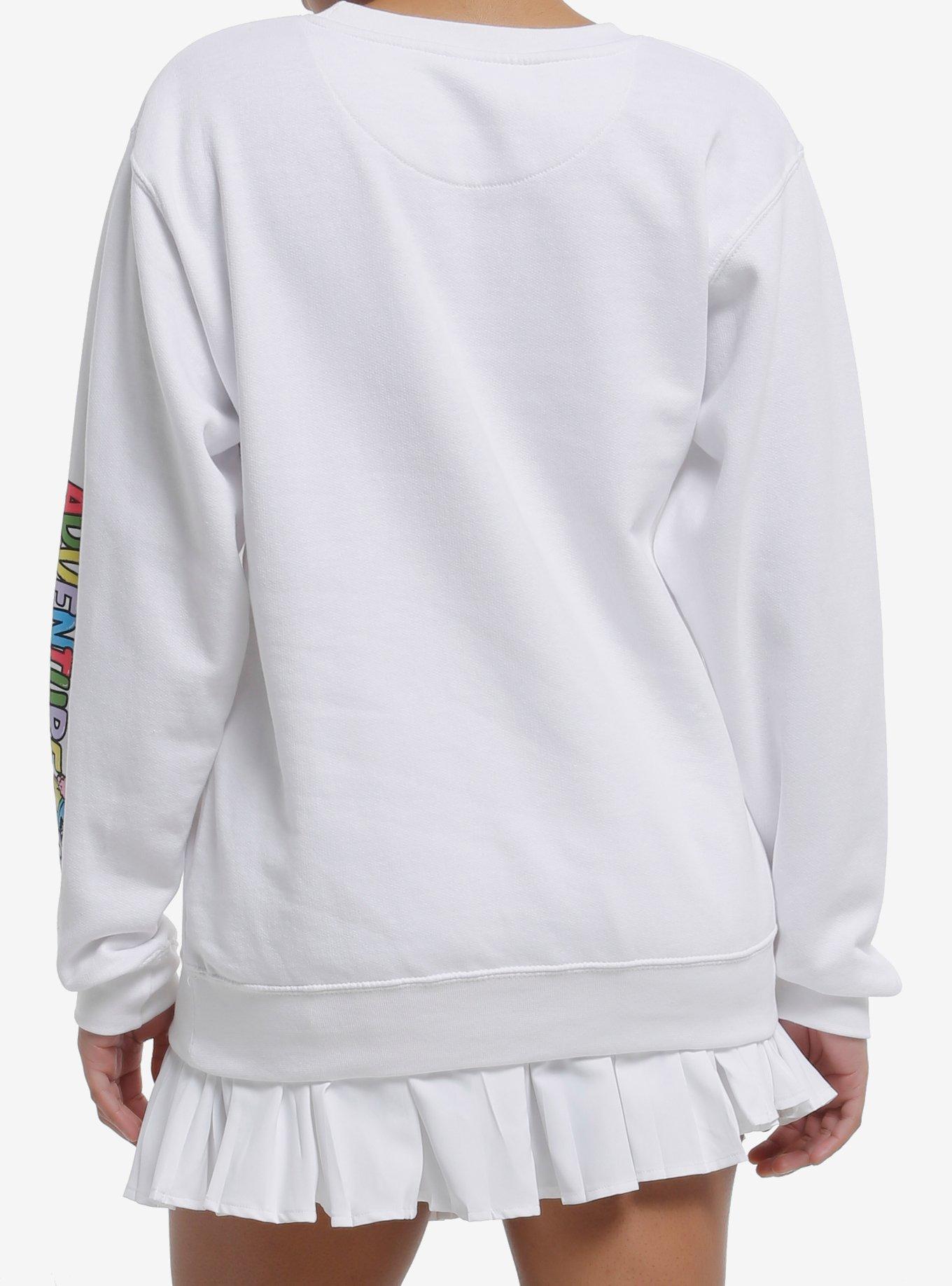 Adventure Time Group Collage Girls Sweatshirt, MULTI, alternate