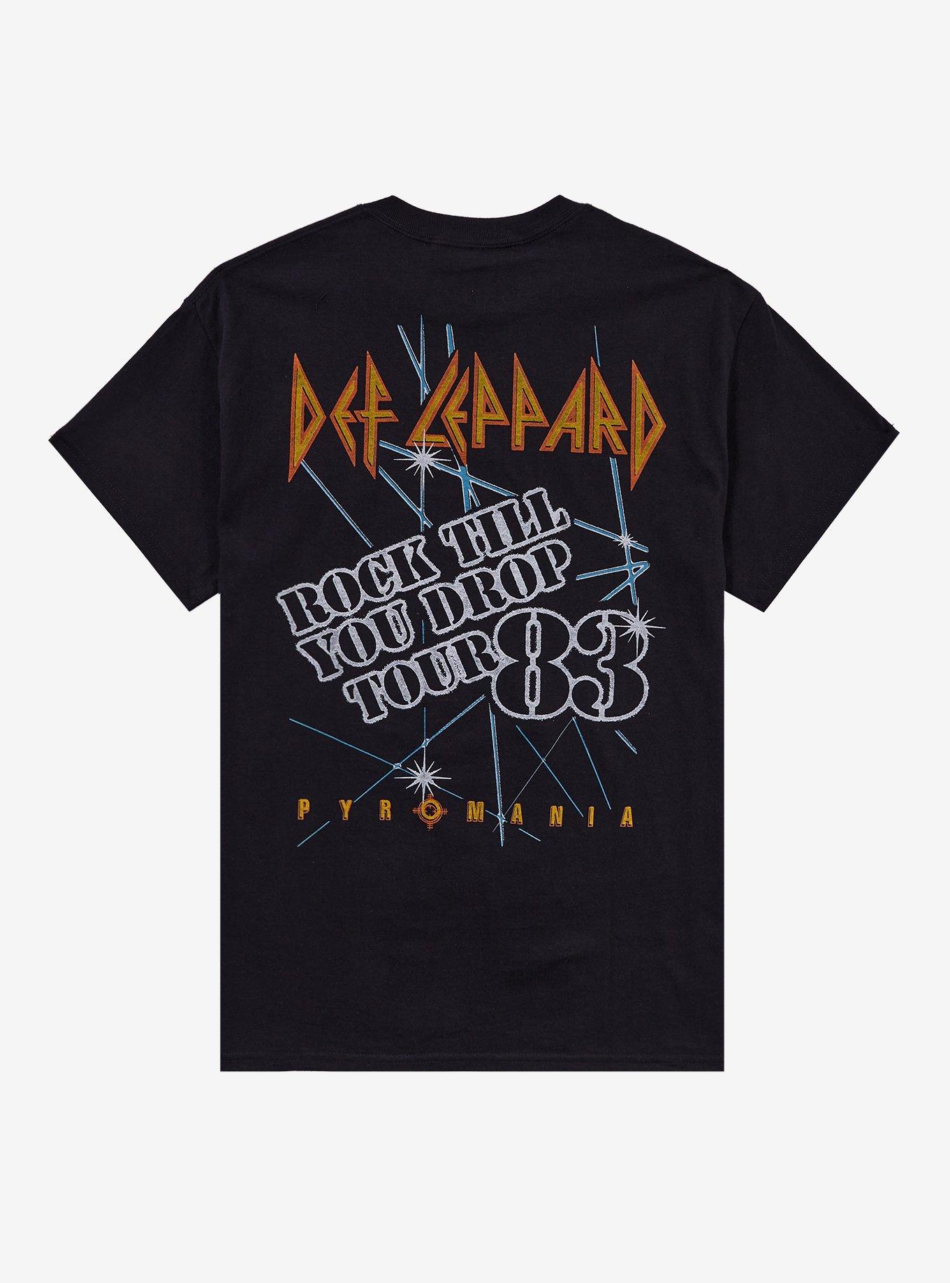 Def Leppard Pyromania Rock Till You Drop Tour T-Shirt, , hi-res
