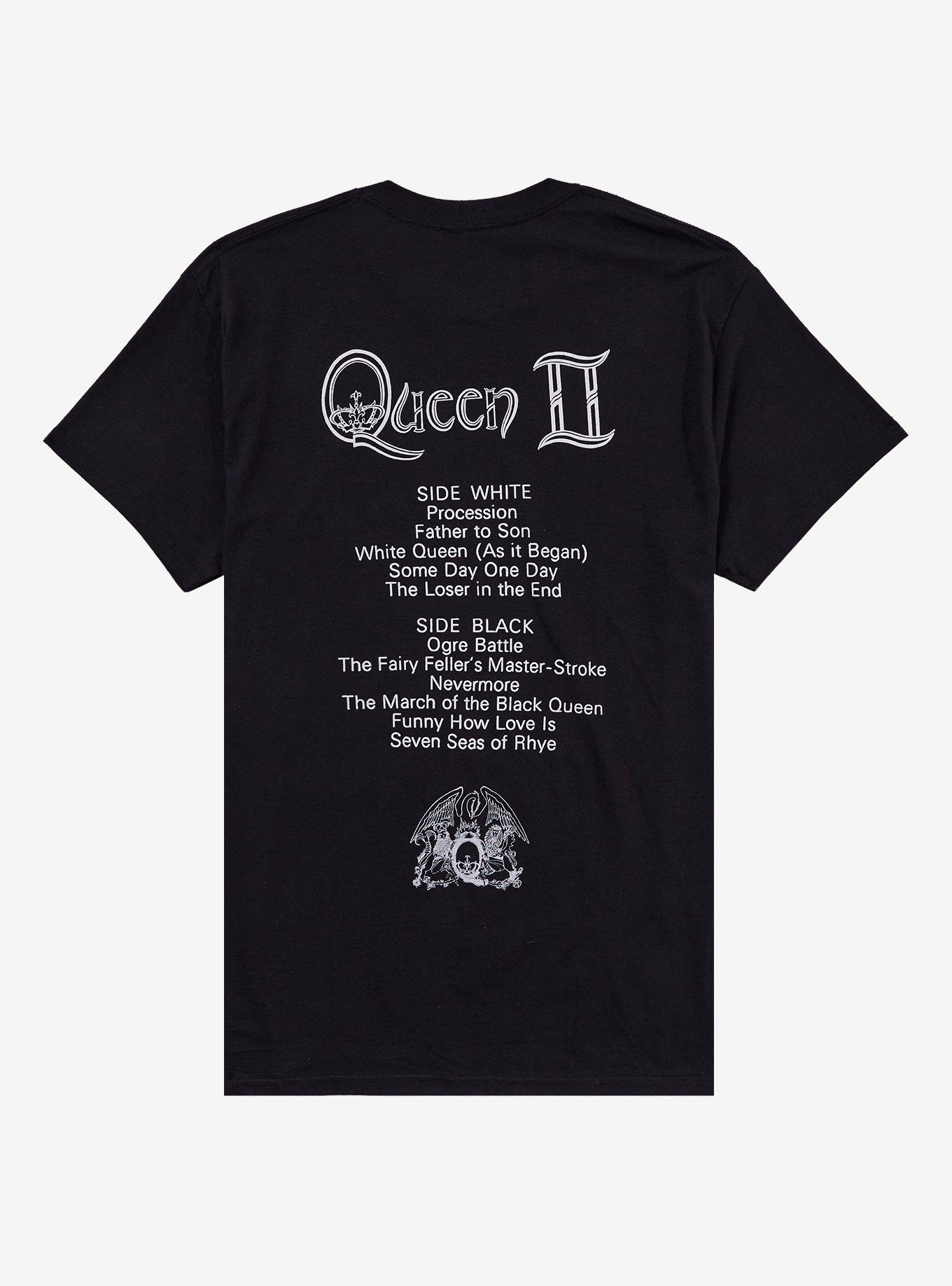 Queen II Tracklist T-Shirt, , hi-res