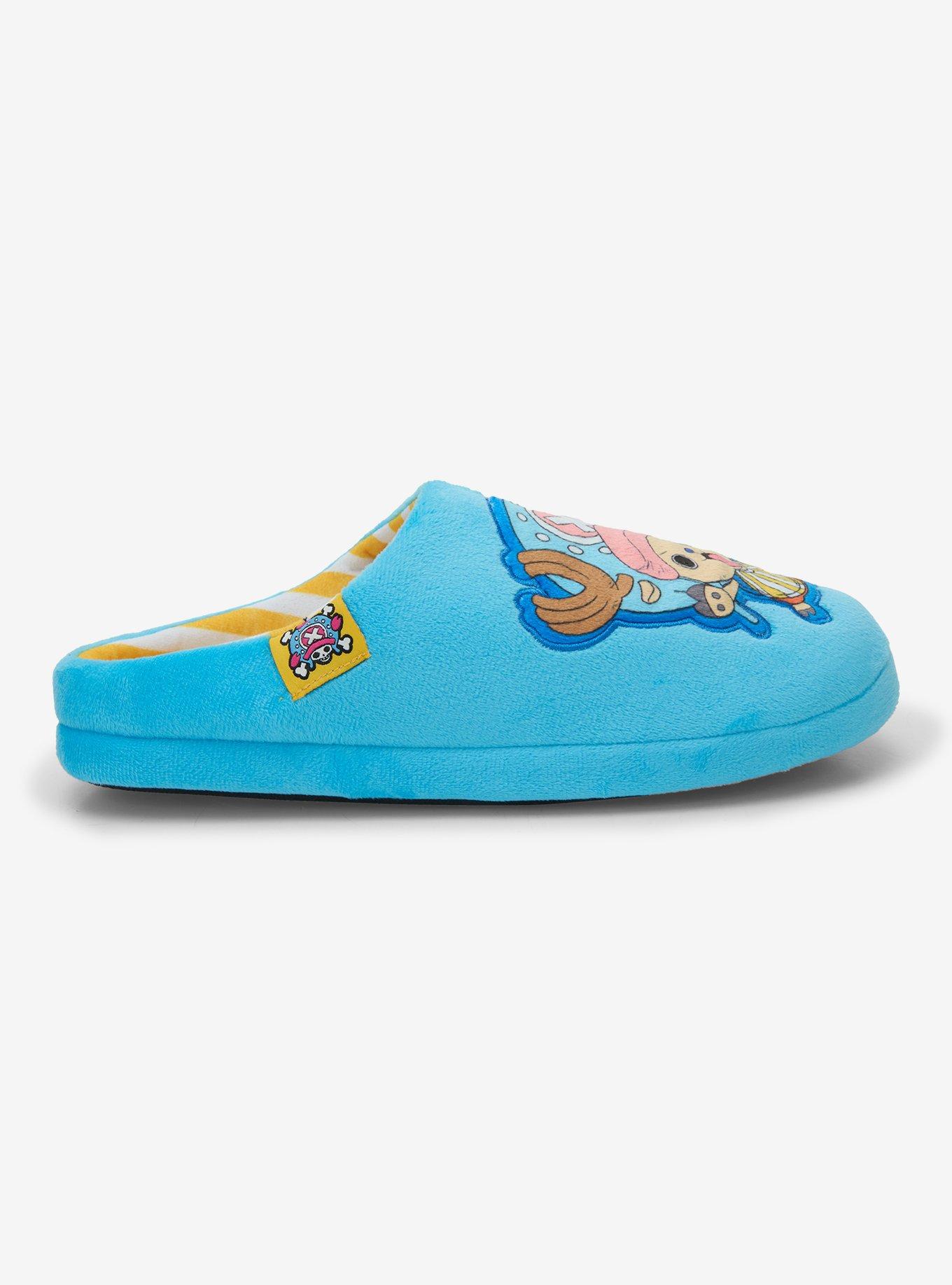 One Piece Chopper Slippers — BoxLunch Exclusive, , hi-res