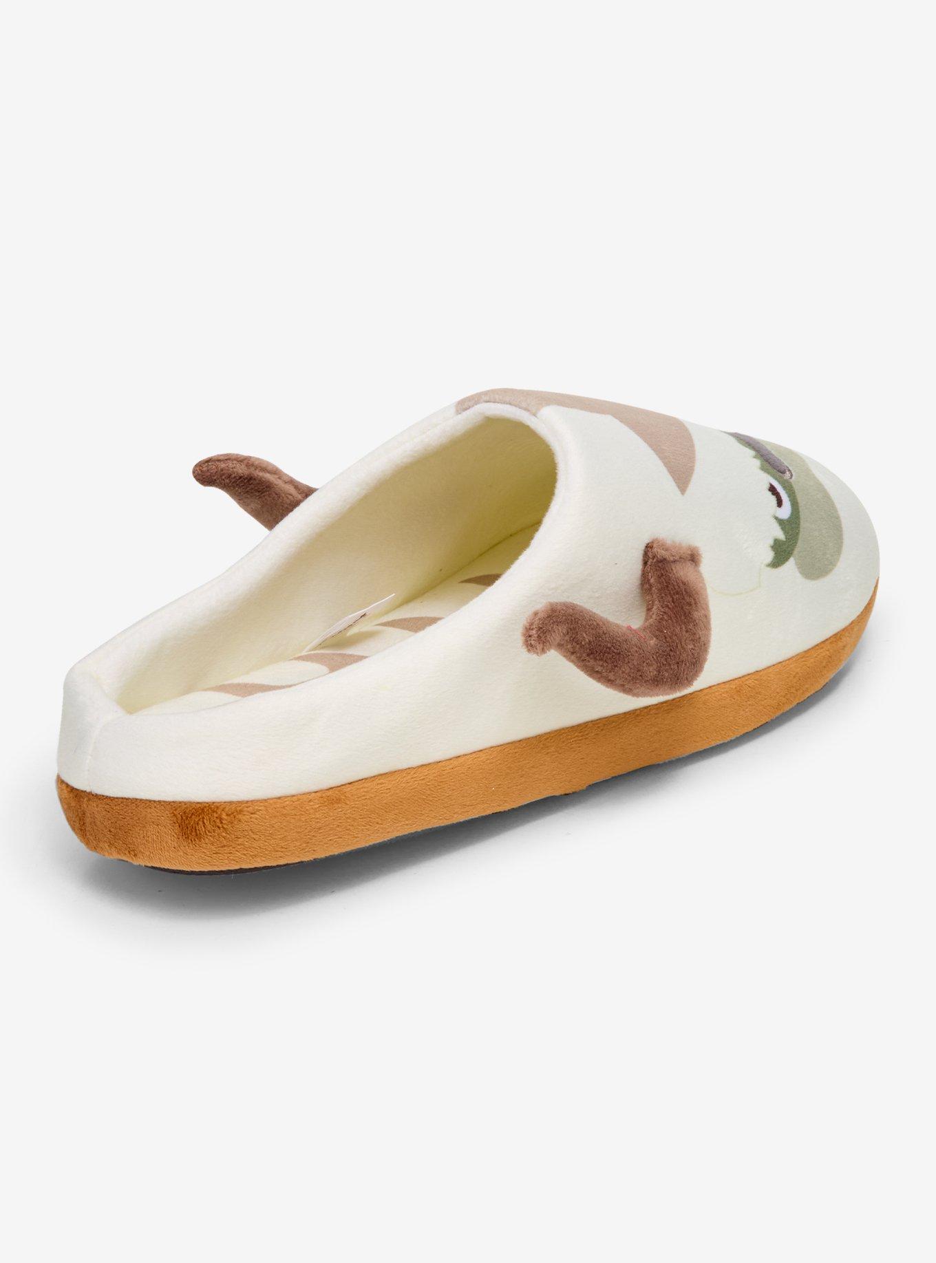 Avatar: The Last Airbender Appa Figural Slippers — BoxLunch Exclusive, CREAM, alternate