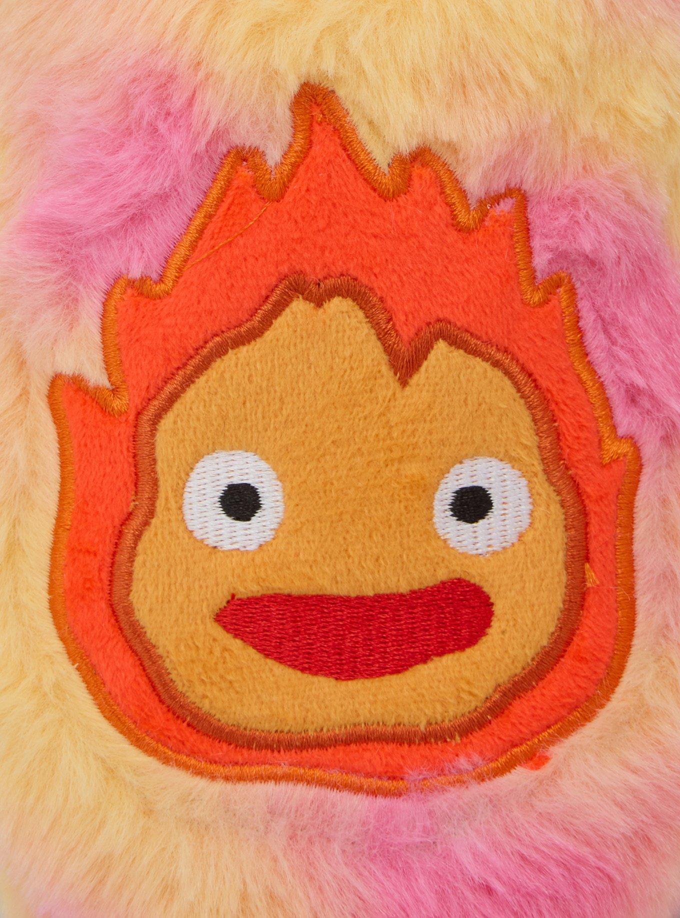 Studio Ghibli® Calcifer Faux Fur Men's Slippers - BoxLunch Exclusive, MULTI, alternate