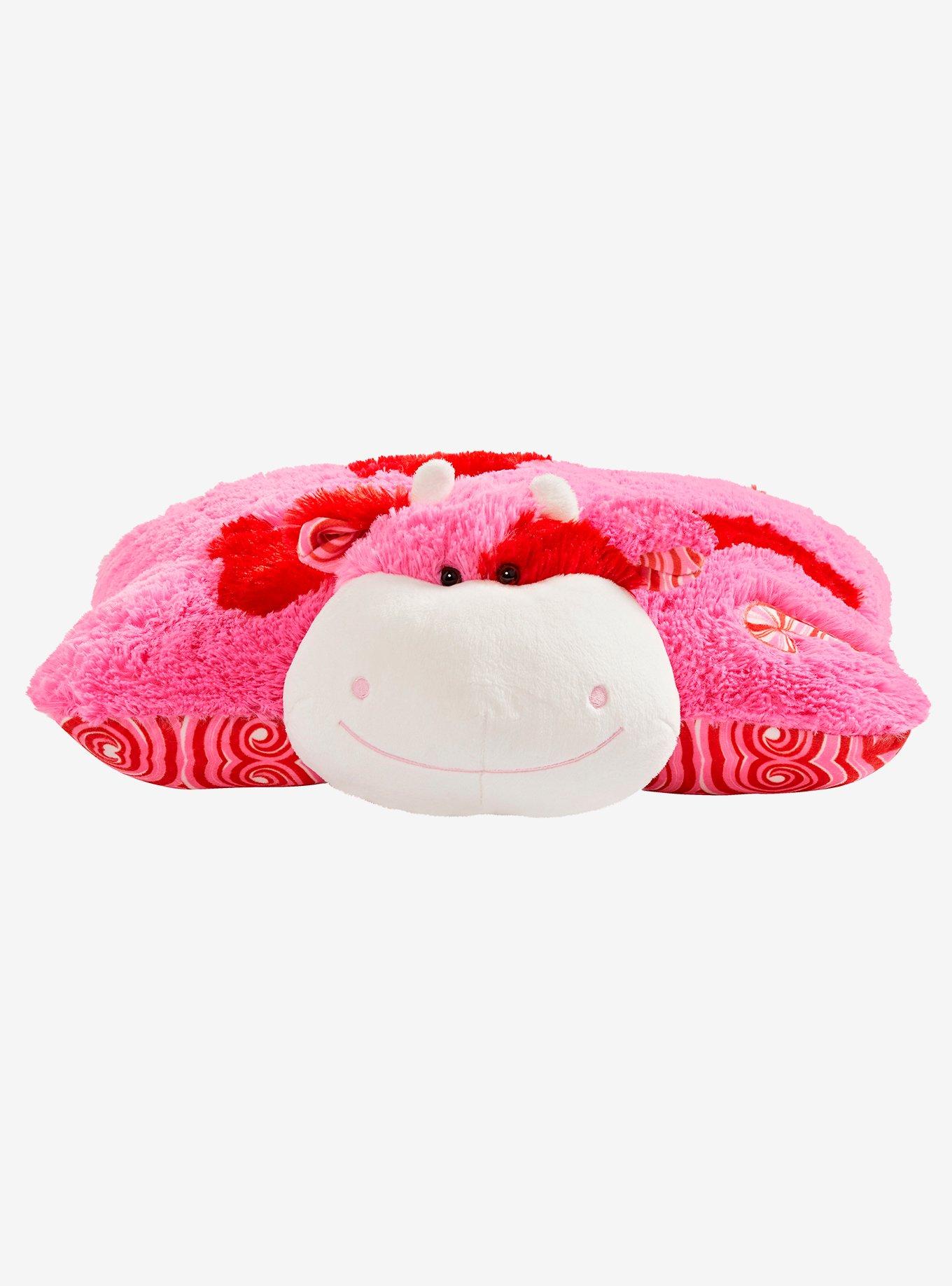 Candy Cane Cow Large Pillow Pet, , alternate
