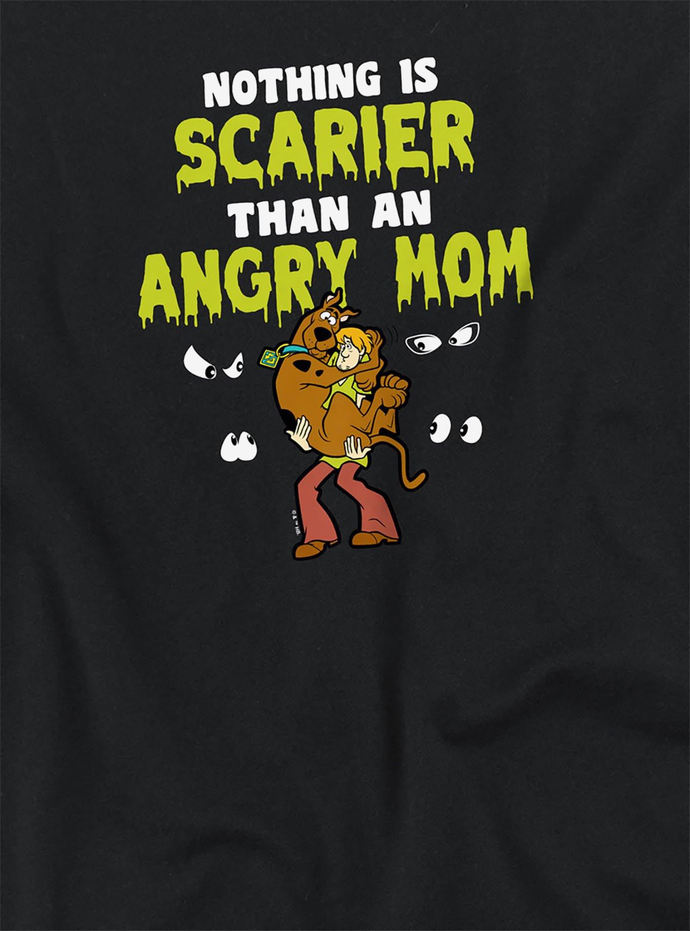 Scooby-Doo! Nothing Scarier Shaggy Girls Crop Top T-Shirt, BLACK, alternate