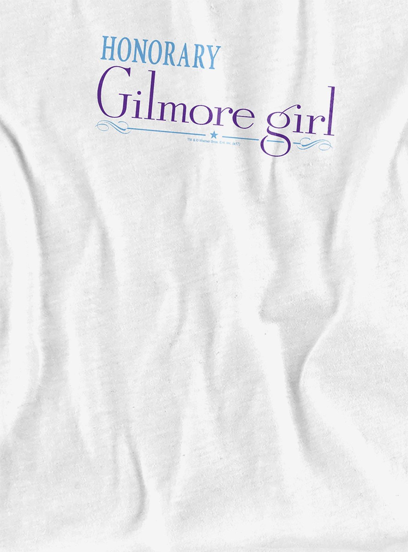 Gilmore Girls Honorary Gilmore Girl Girls Crop Top T-Shirt, BRIGHT WHITE, alternate