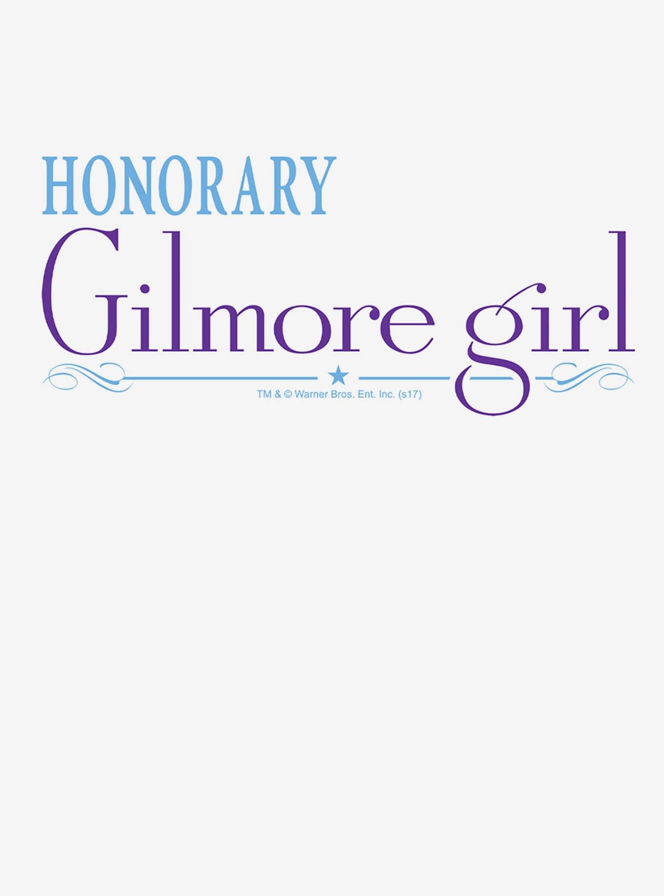 Gilmore Girls Honorary Gilmore Girl Cap Sleeve Baby Rib Girls Crop Top, BRIGHT WHITE, alternate