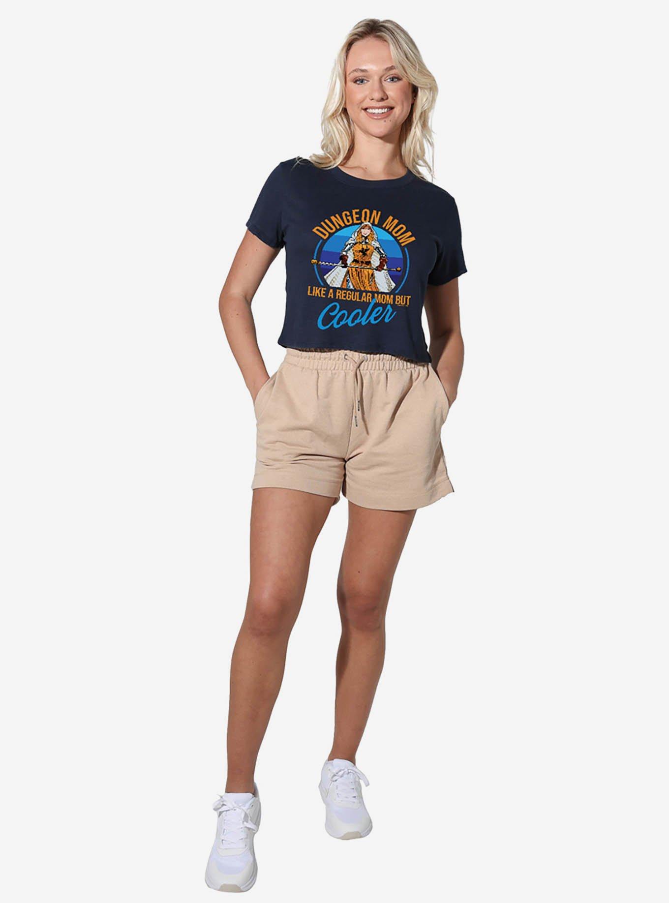 Dungeons & Dragons Dungeon Mom Women's Crop Top T-Shirt, , hi-res