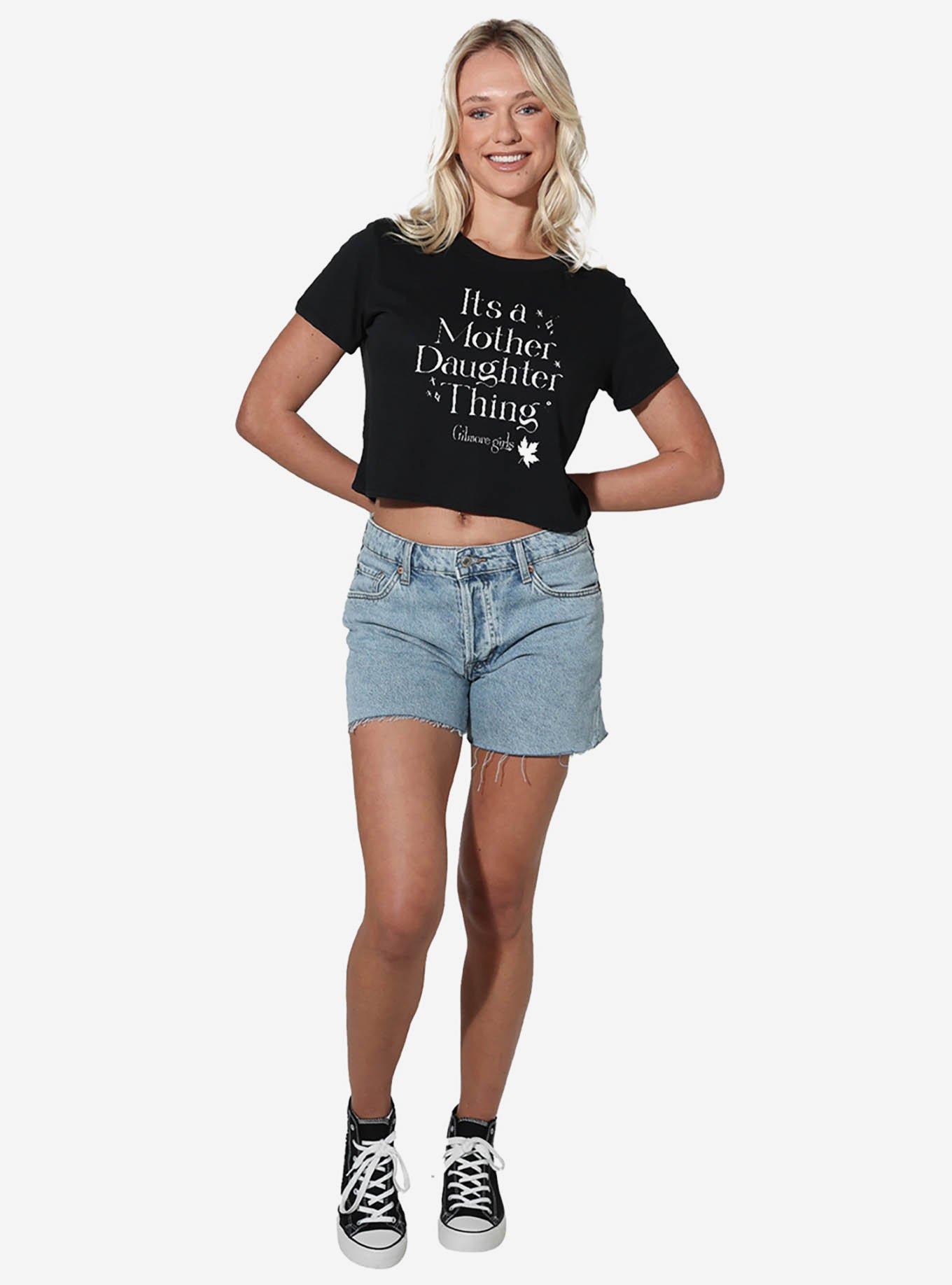 Gilmore Girls It's A Mother Daughter Thing Women's Crop Top T-Shirt, , hi-res