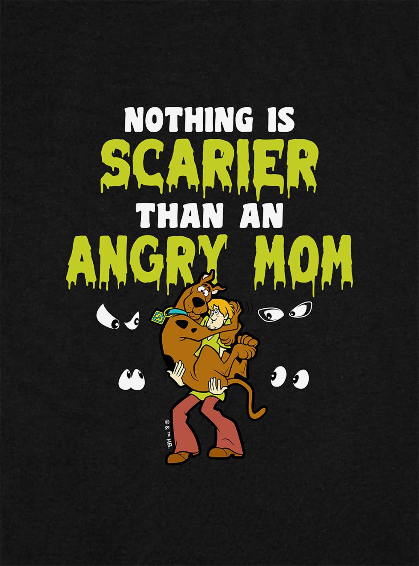 Scooby-Doo! Nothing Scarier Shaggy Cap Sleeve Baby Rib Women's Crop Top, BLACK, alternate