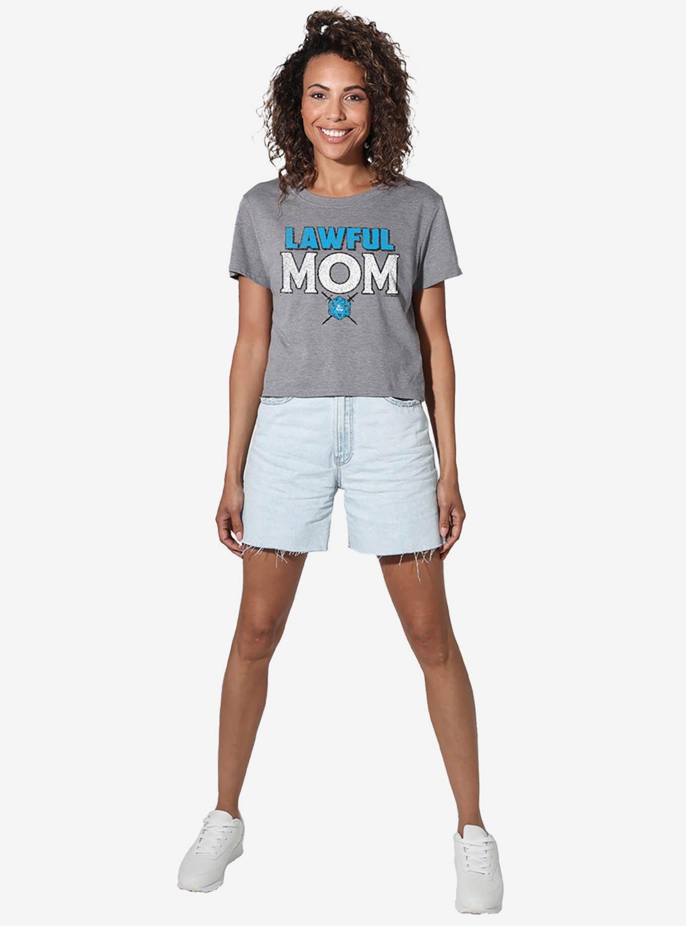 Dungeons & Dragons Lawful Mom Women's Crop Top T-Shirt, , hi-res