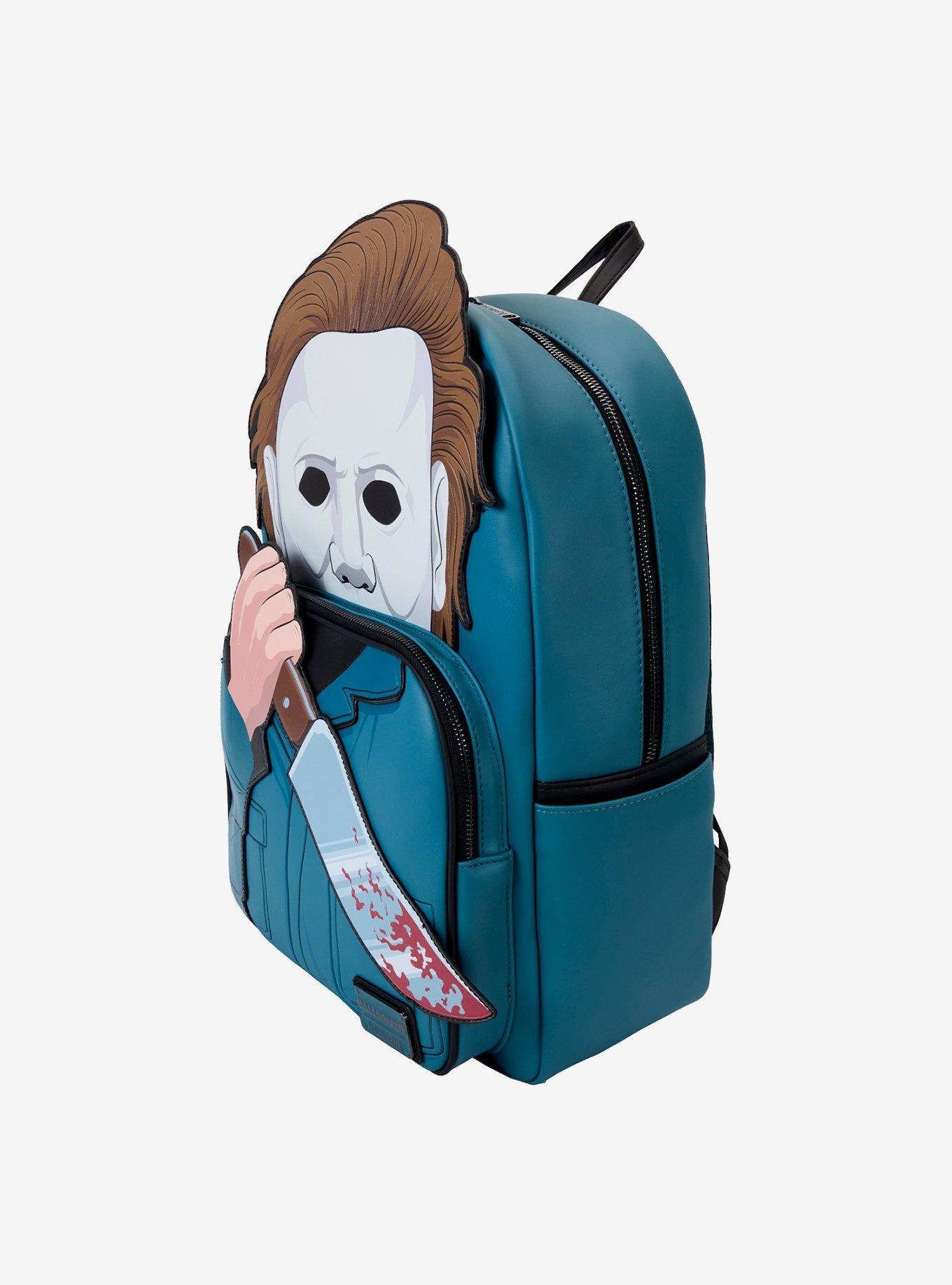 Loungefly Halloween Michael Myers Dagger Glow-In-The-Dark Backpack, , alternate