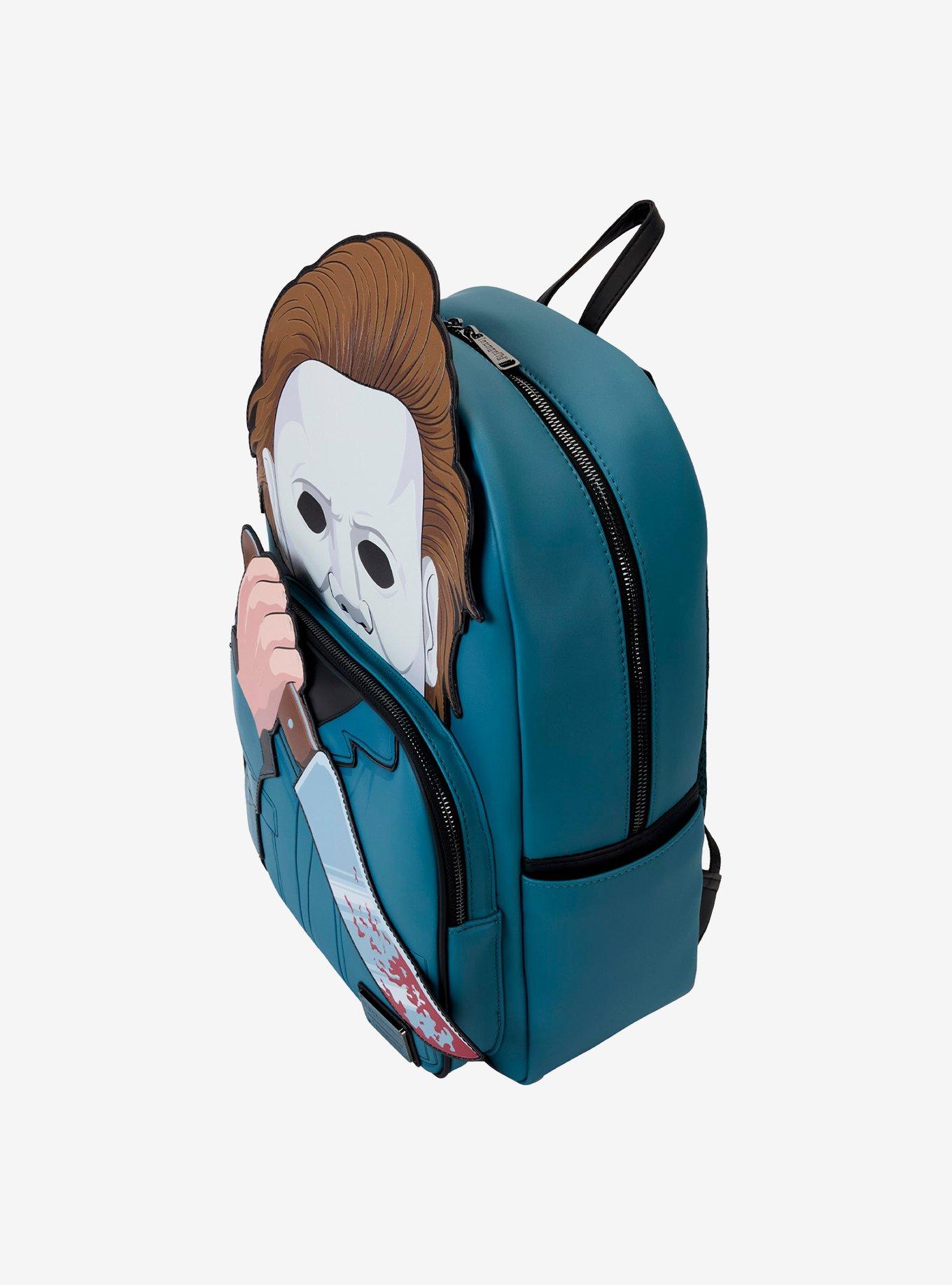 Loungefly Halloween Michael Myers Dagger Glow-In-The-Dark Backpack, , alternate