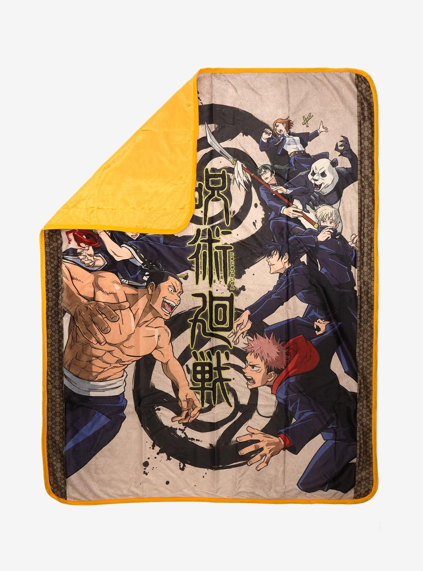 Jujutsu Kaisen Goodwill Event Group Throw Blanket, , hi-res