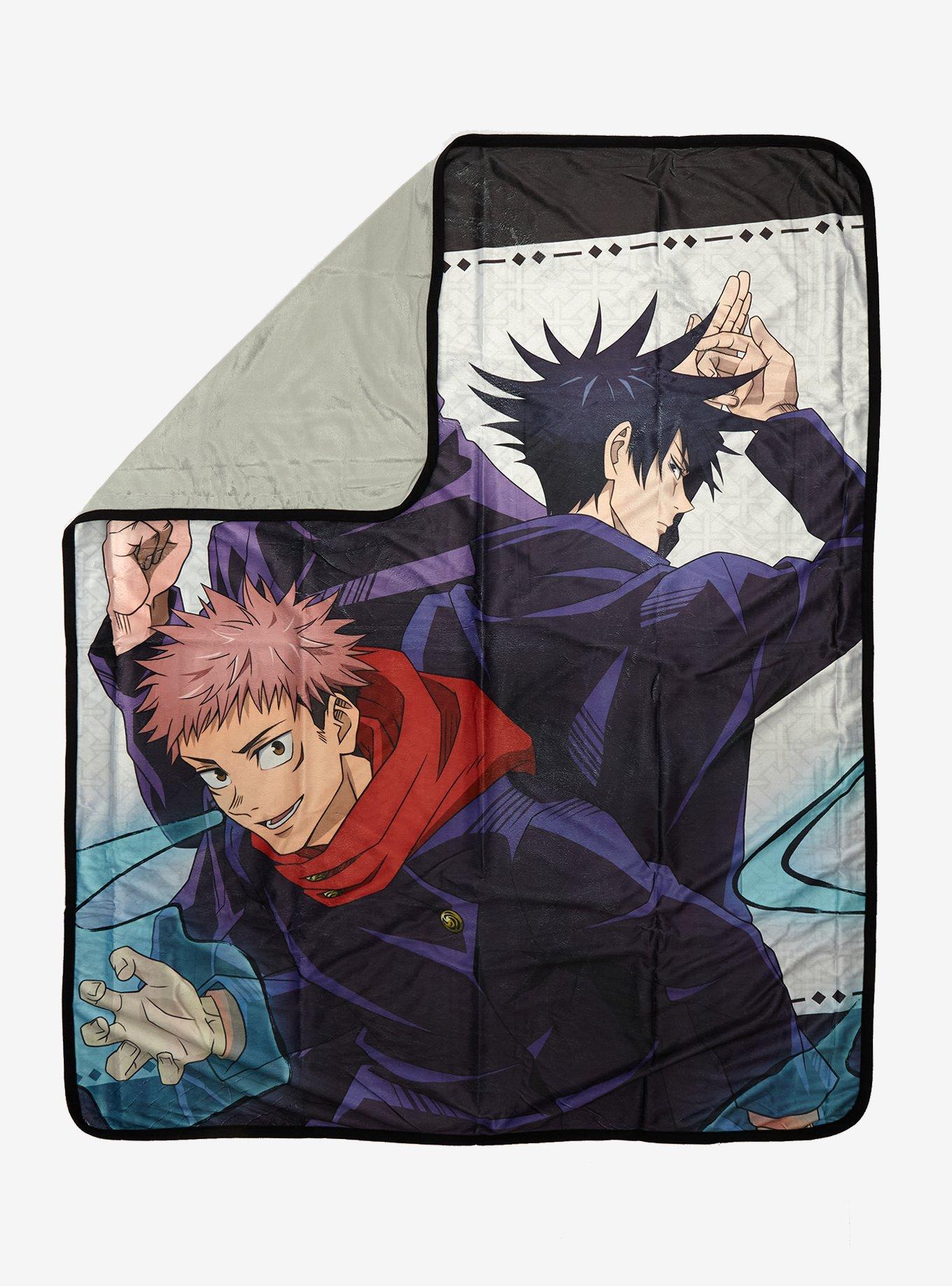 Jujutsu Kaisen Boy Trio Throw Blanket, , hi-res