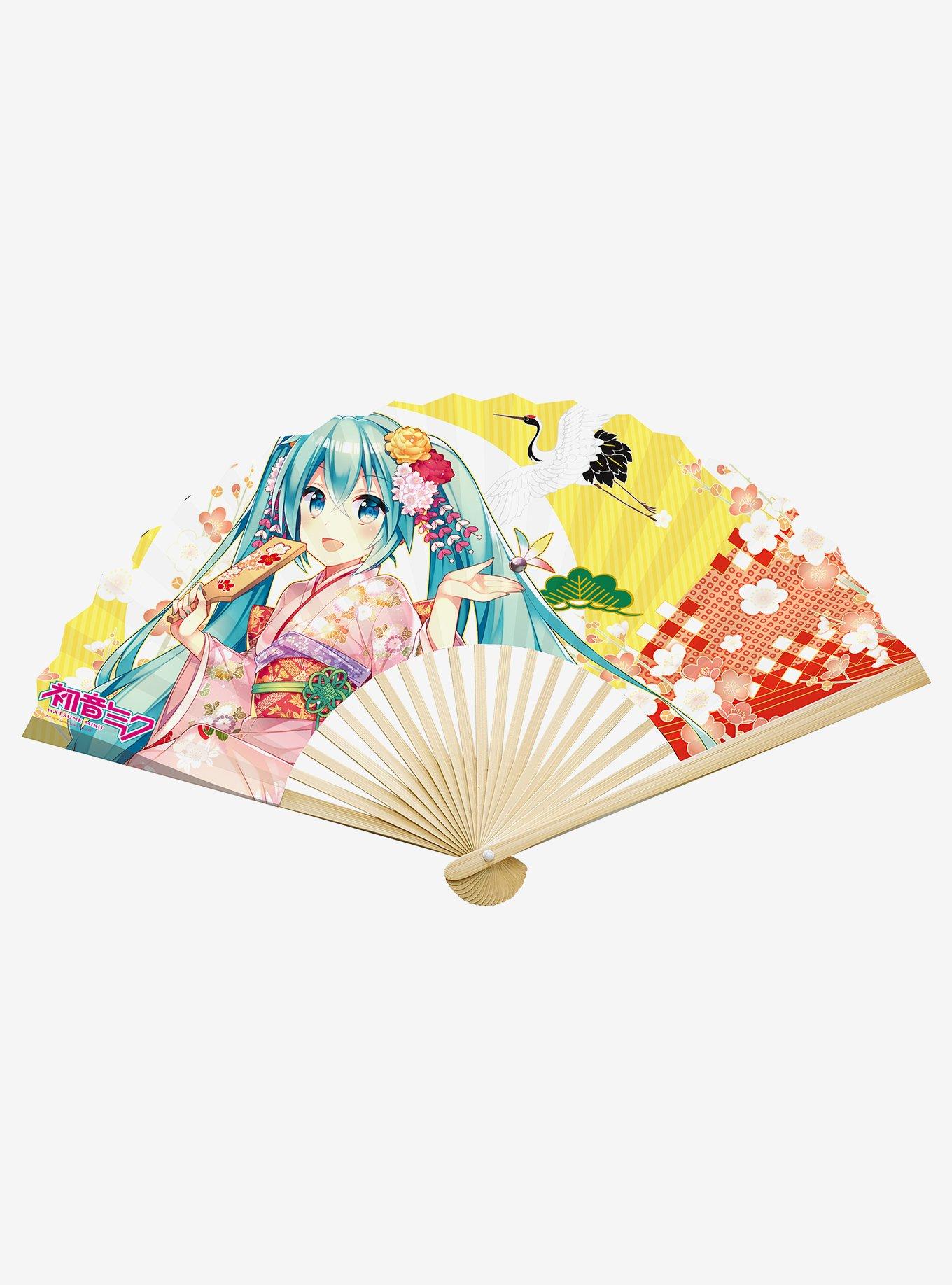Hatsune Miku Kigamine Rin & Len Hand Fan, , hi-res