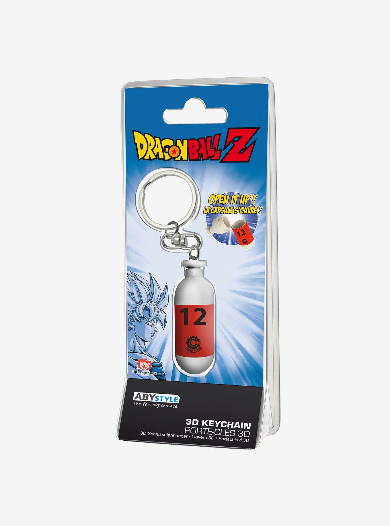 Dragon Ball Z Red Capsule Key Chain, , hi-res