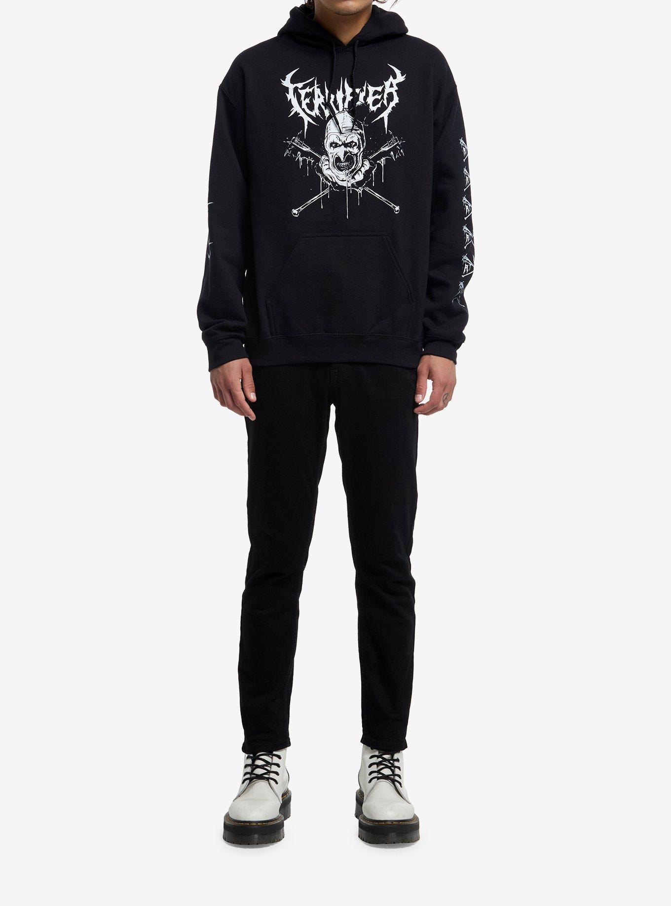 Terrifier Vertebrae33 Art The Clown Weapons Hoodie, , hi-res
