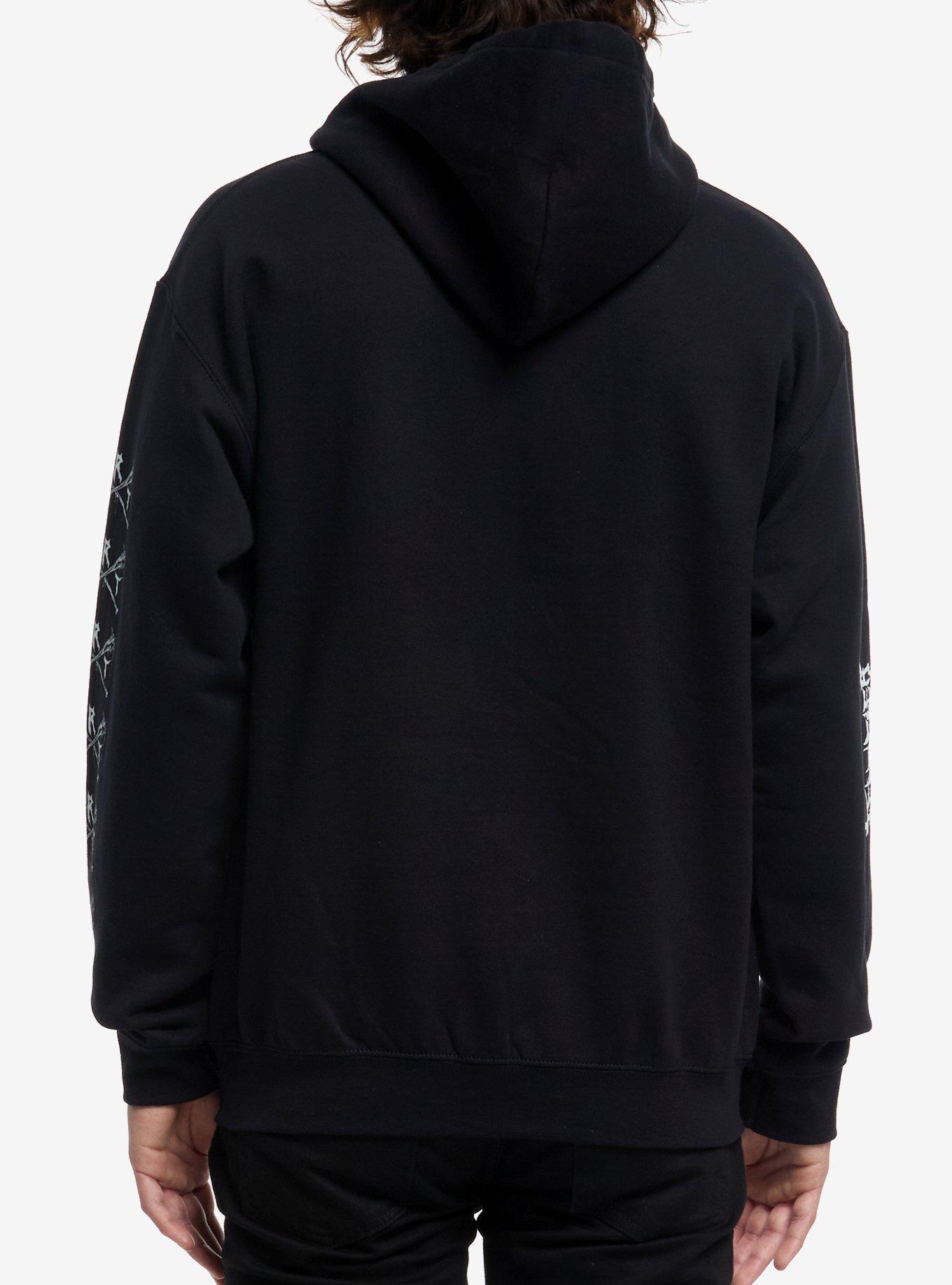 Terrifier Vertebrae33 Art The Clown Weapons Hoodie, BLACK, alternate