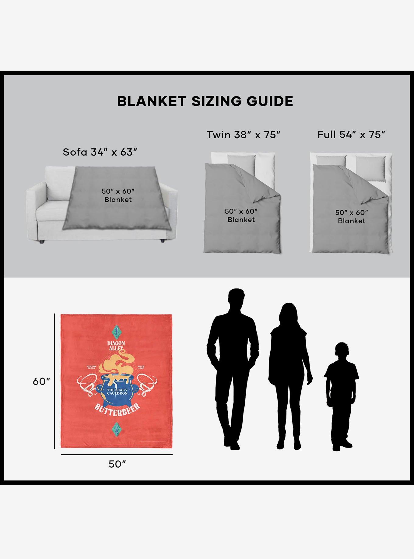 Harry Potter Leaky Cauldron 50x60" Silk Touch Throw Blanket, , alternate