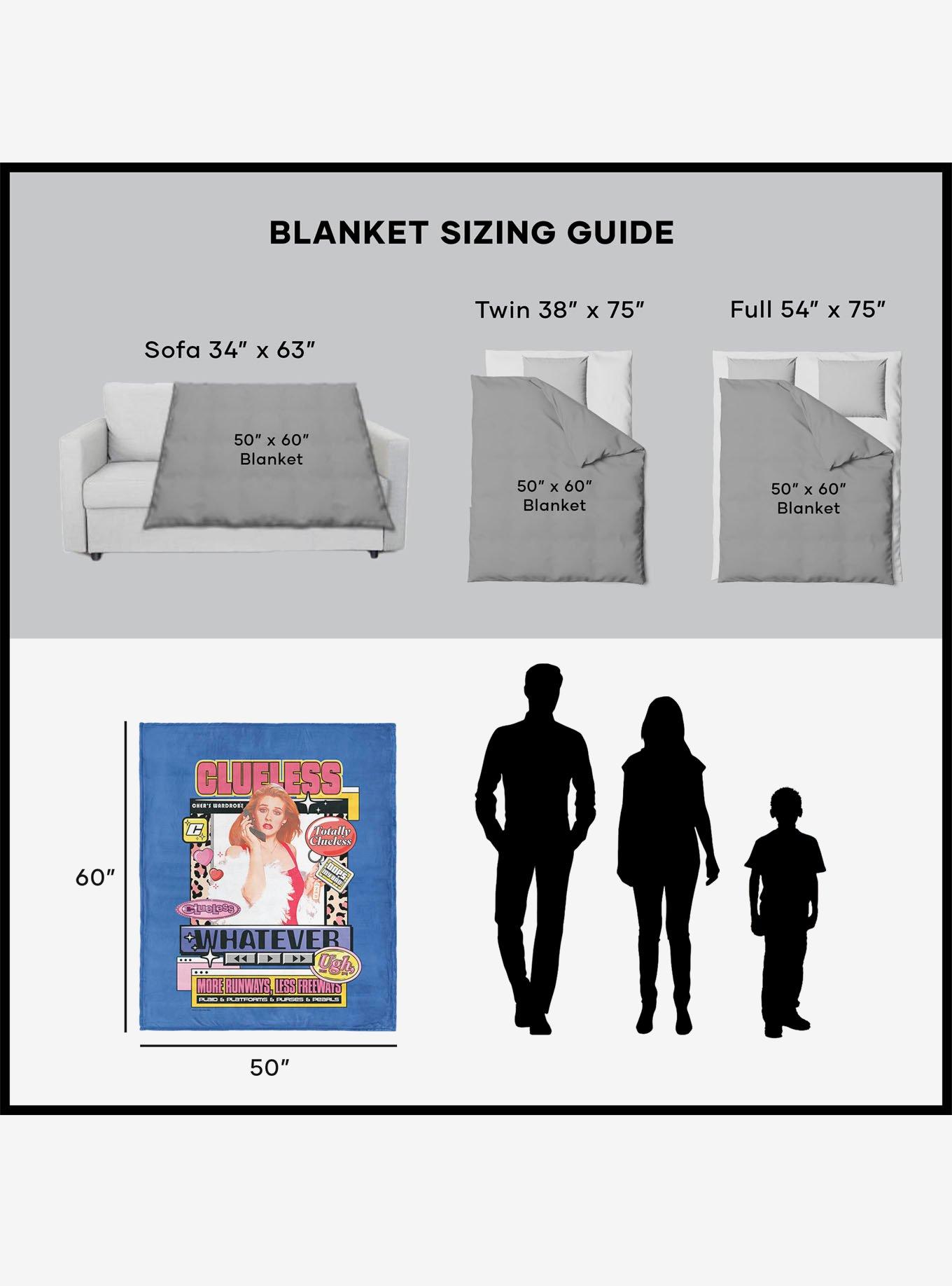 Clueless More Runways Silk Touch Throw Blanket, , alternate