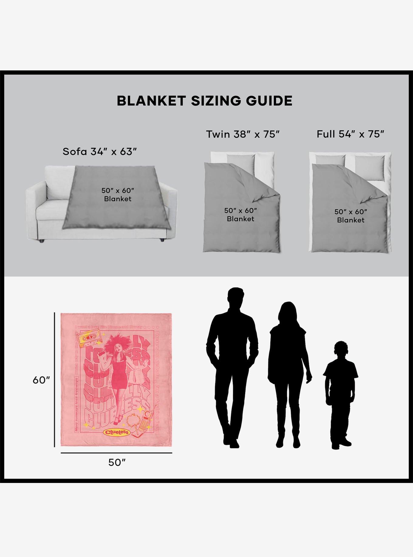 Clueless Totally Clueless Silk Touch Throw Blanket, , alternate