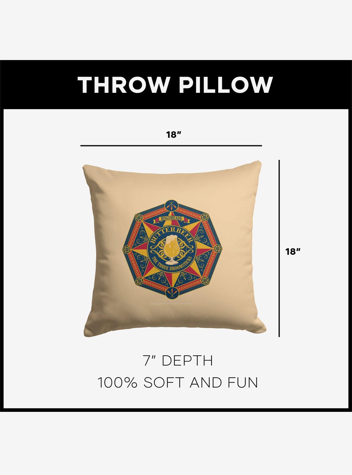 Harry Potter Three Broomsticks Throw Pillow, , alternate