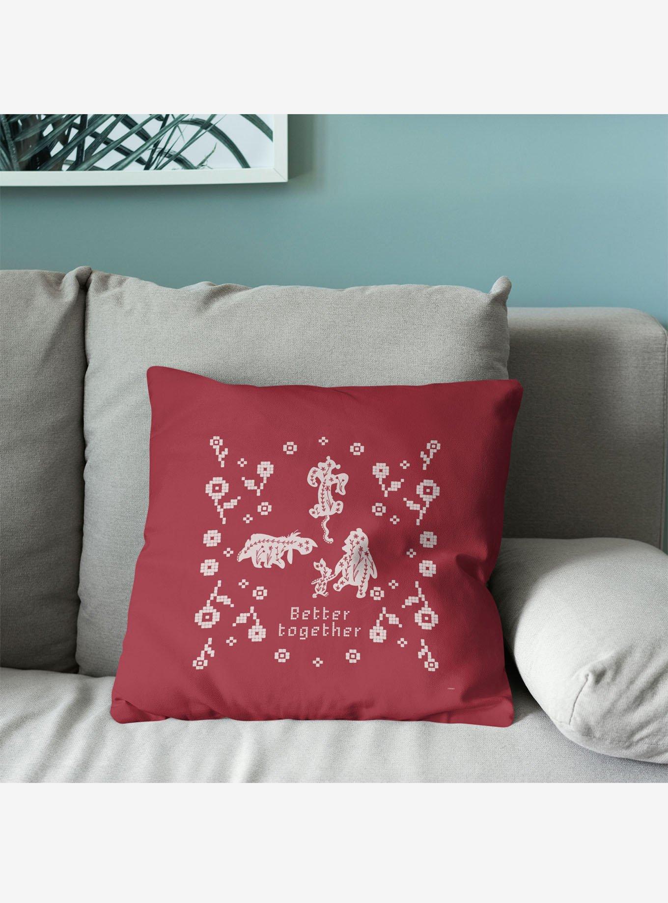 Disney Winnie The Pooh Better Together Throw Pillow, , alternate