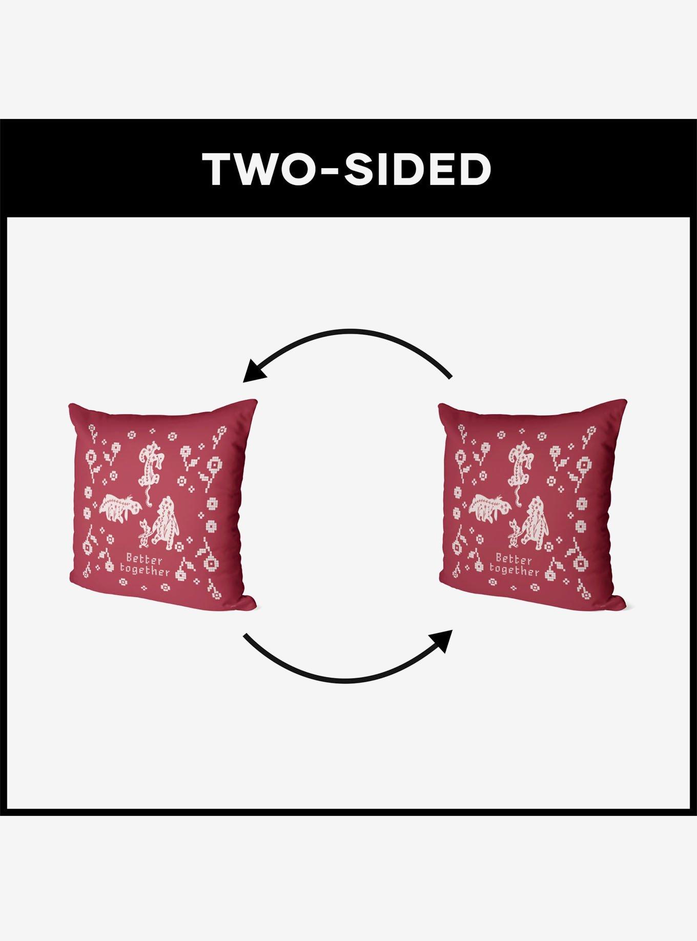Disney Winnie The Pooh Better Together Throw Pillow, , alternate