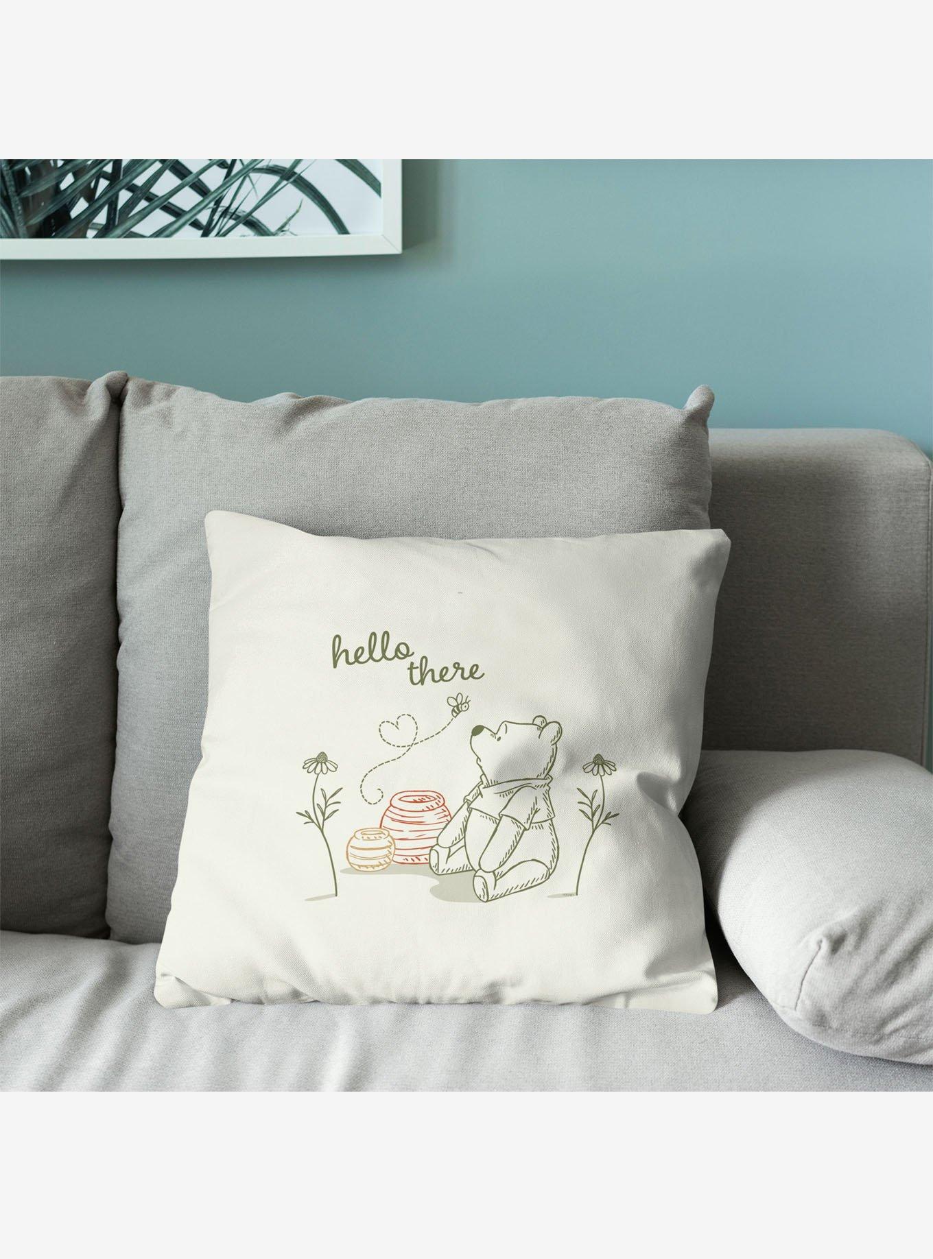 Disney Winnie The Pooh Hello There Throw Pillow, , alternate
