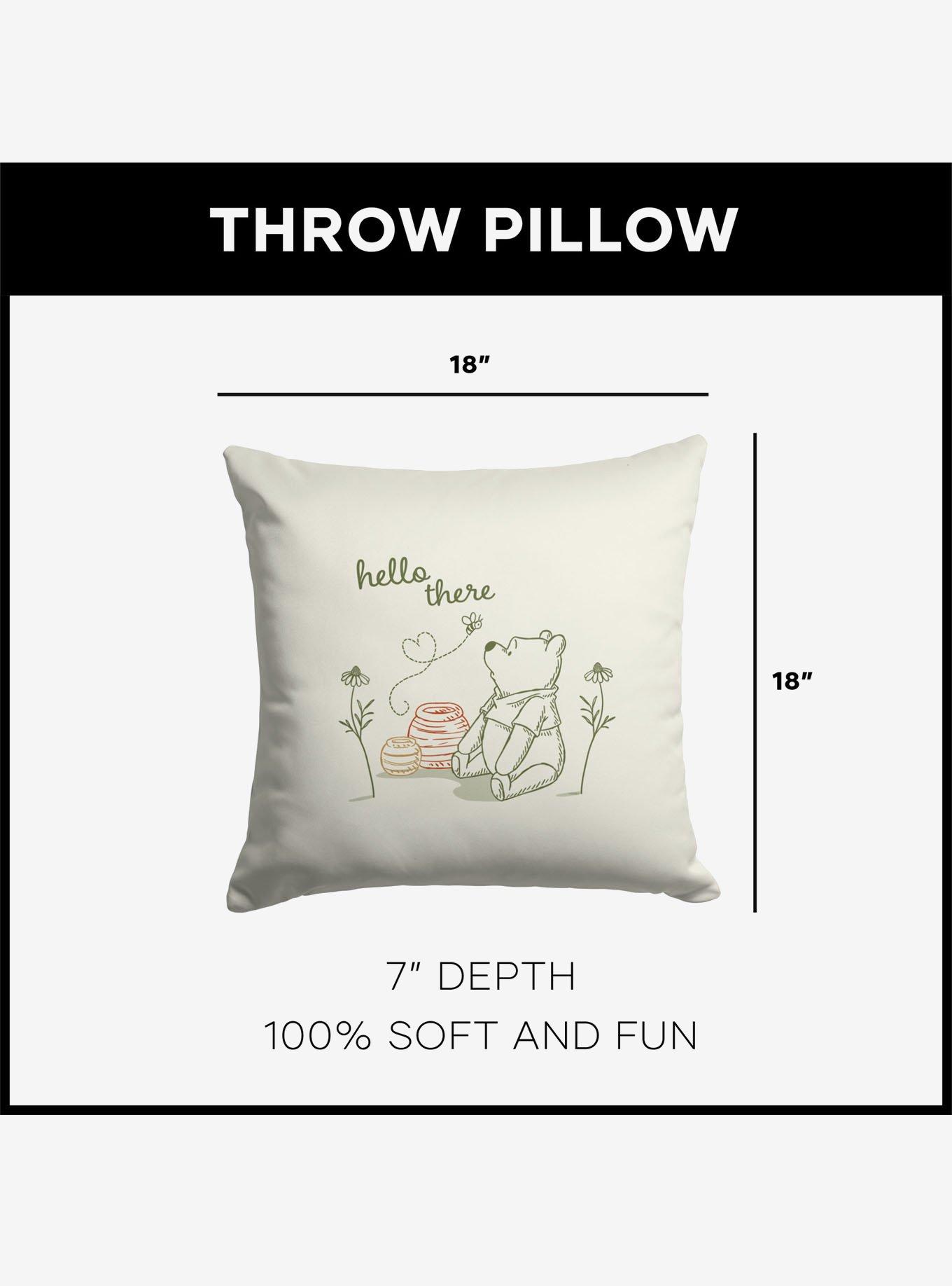 Disney Winnie The Pooh Hello There Throw Pillow, , alternate